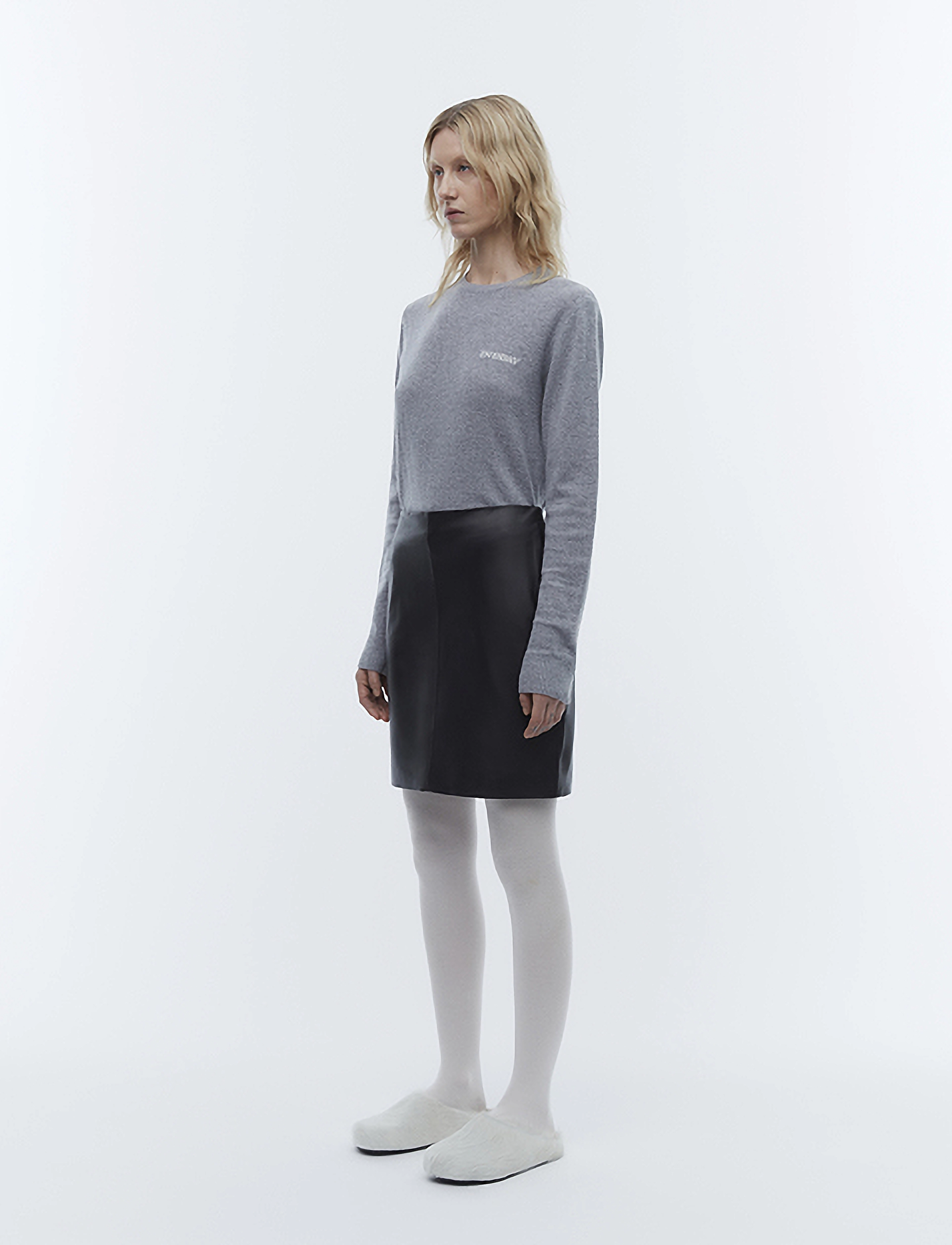 2NDDAY - 2ND Lance TT - Soft Wool Blend - trøjer - light grey melange - 3
