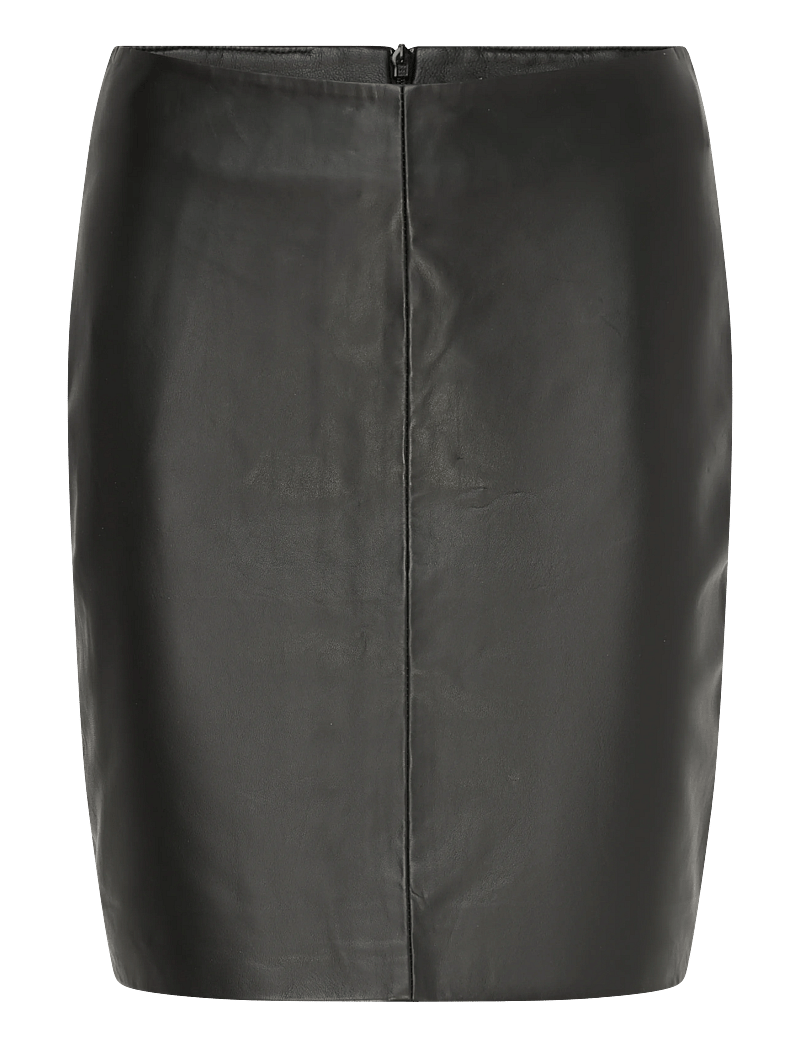 2NDDAY - 2ND Ceciliana - Classic Leather - lederröcke - 194008 meteorite (black) - 0