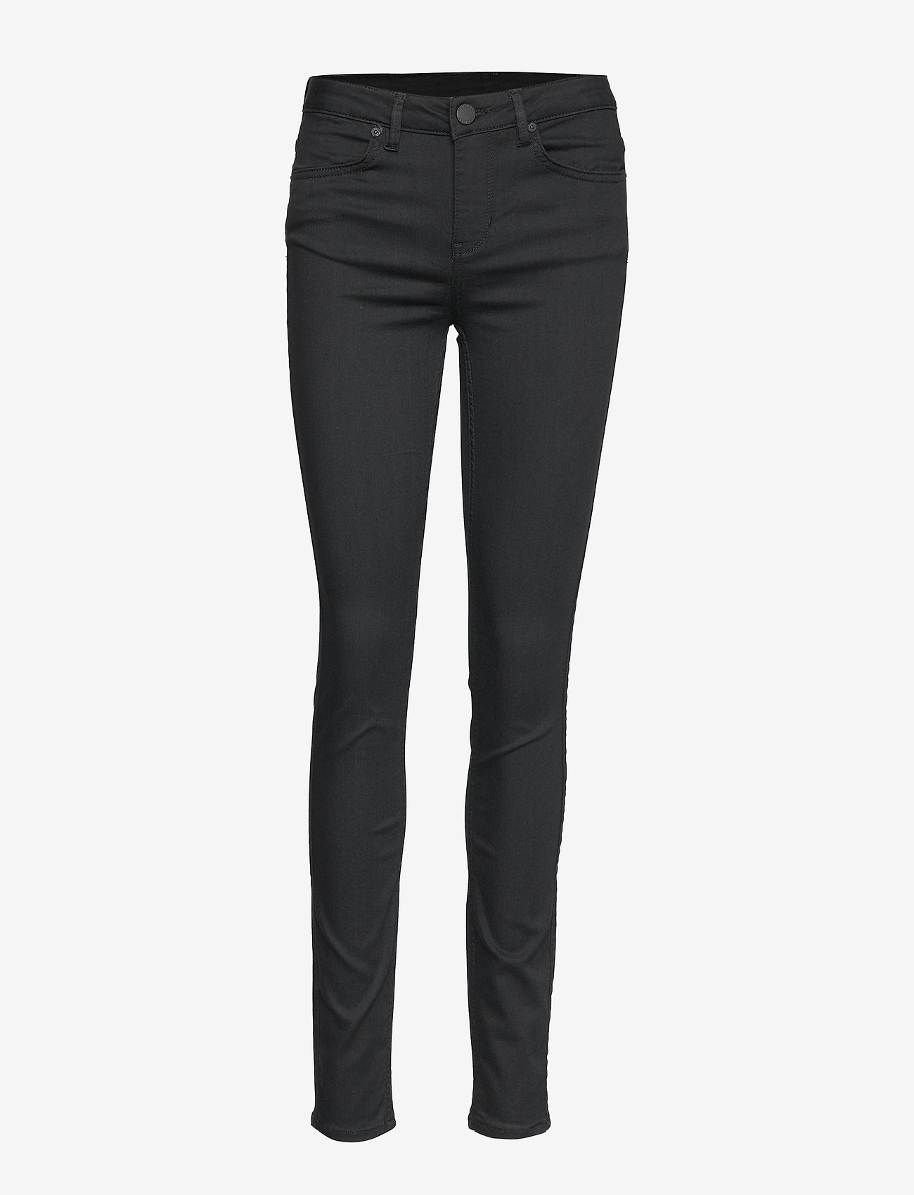 2NDDAY - 2ND Jenna Perfect Blacked - džinsa bikses ar šaurām starām - black denim - 0