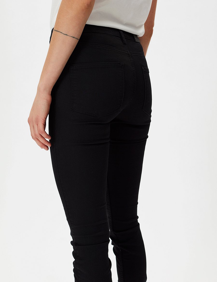 2NDDAY - 2ND Jenna Perfect Blacked - liibuvad teksad - black denim - 5