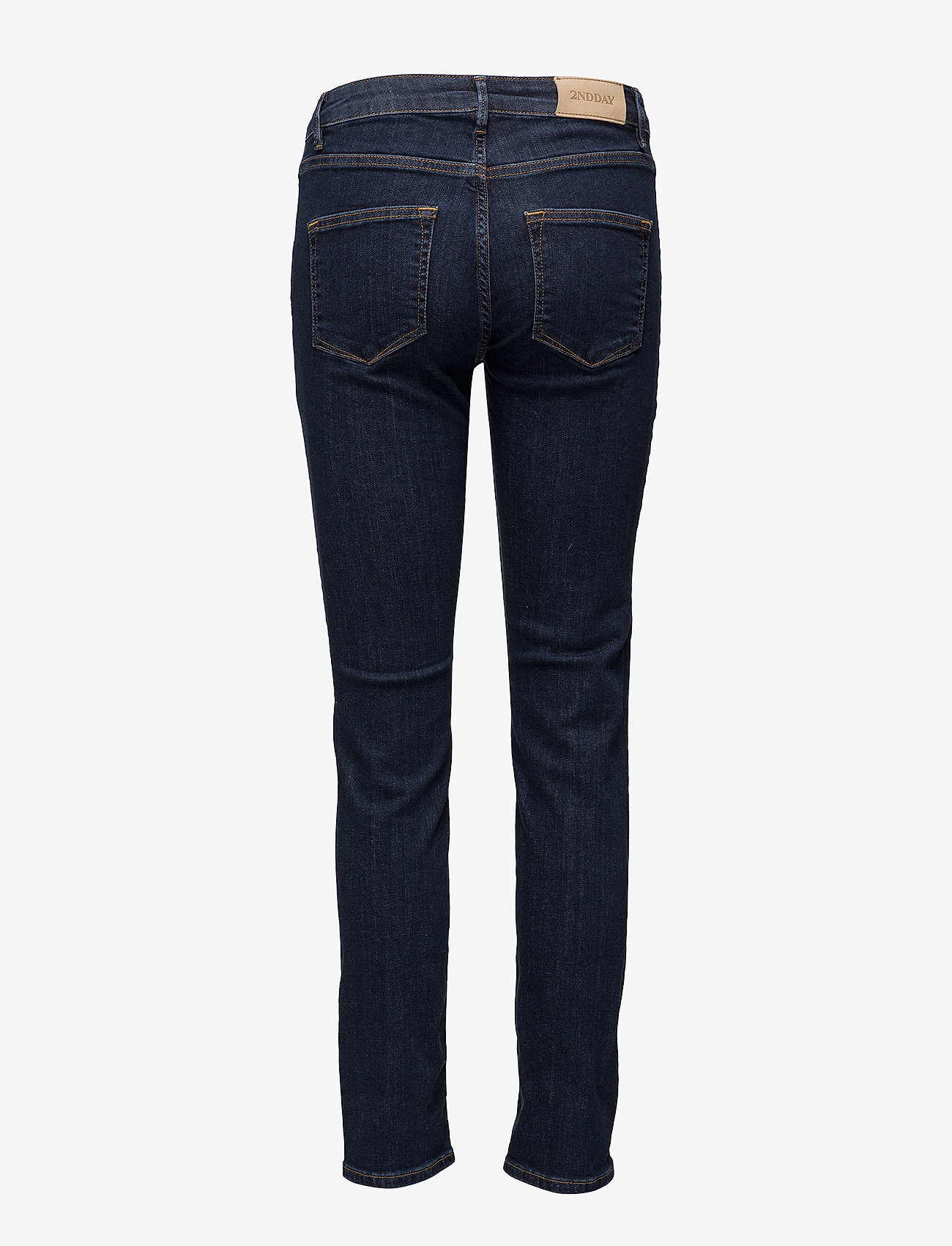 2NDDAY - 2ND Sally Cropped Zip - indigo heavy enzyme - 1