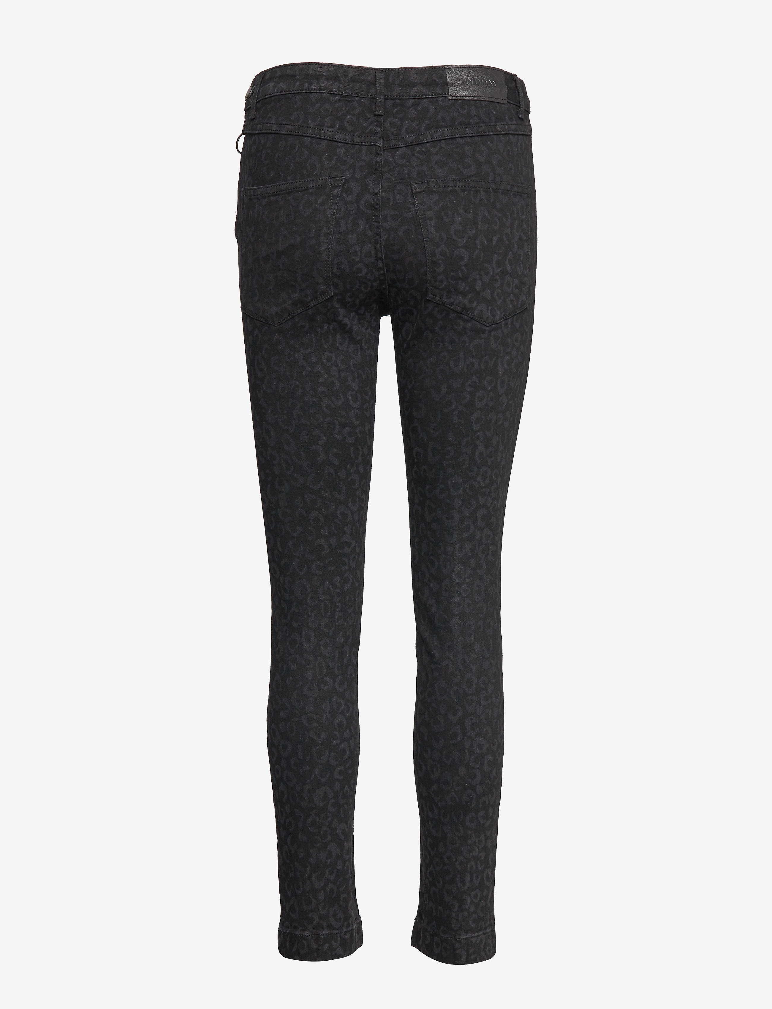 2NDDAY - 2ND Jeanett Leopard - black denim - 1