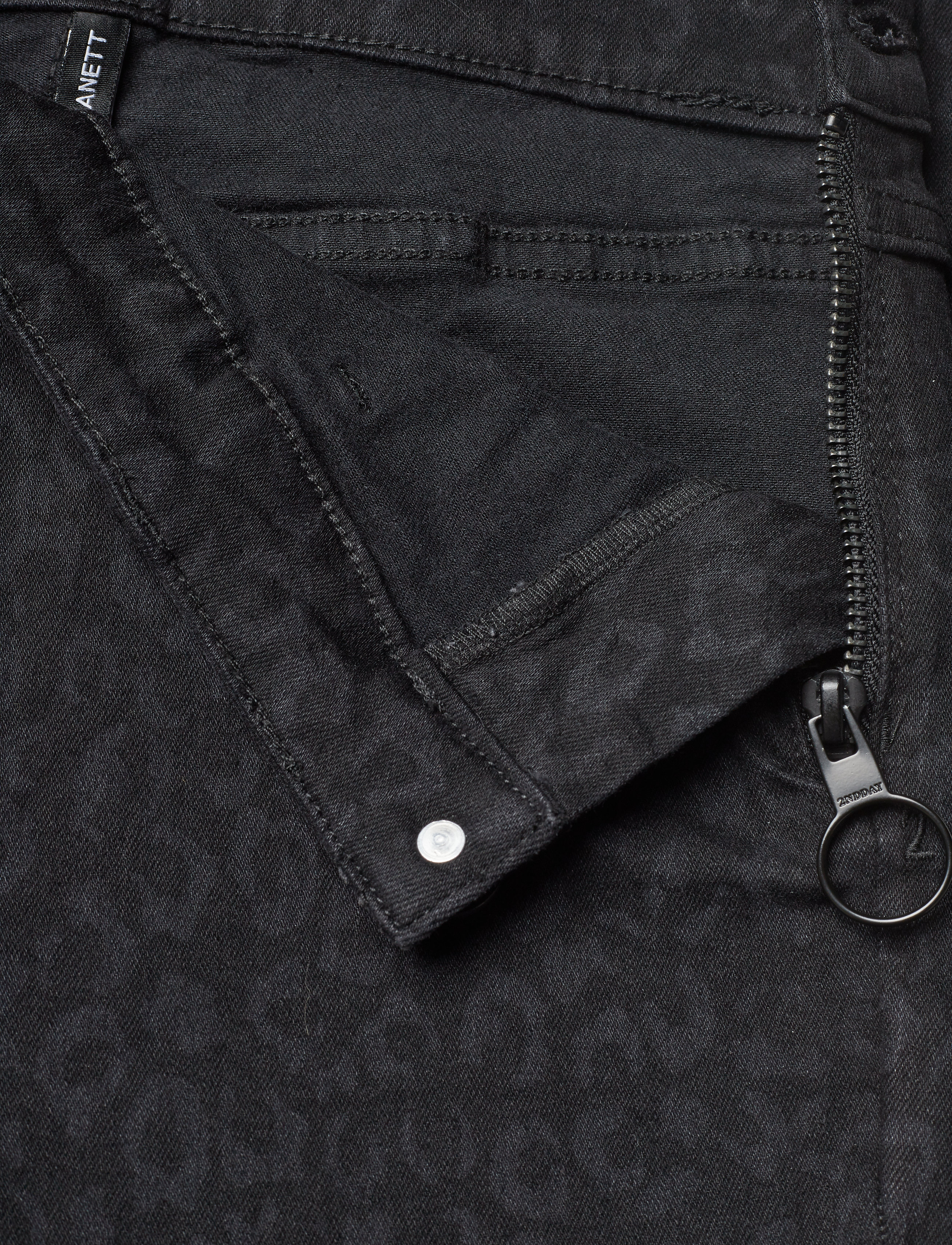 2NDDAY - 2ND Jeanett Leopard - black denim - 4