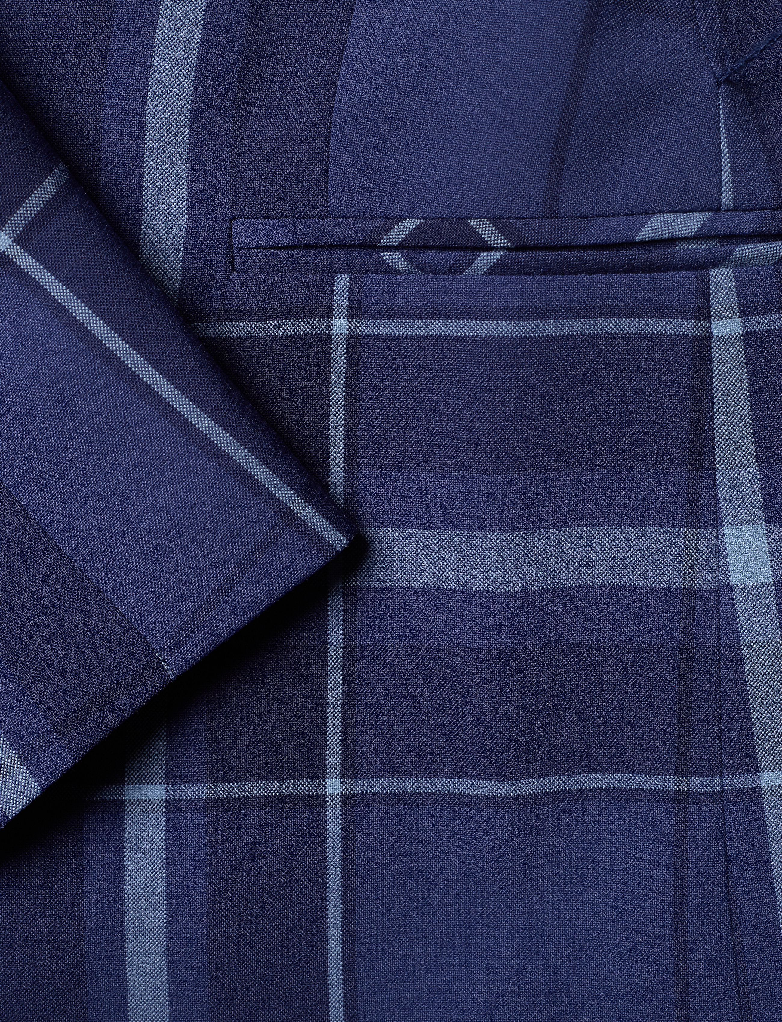 2NDDAY - 2ND Anya Maxi-Check - crown blue - 3
