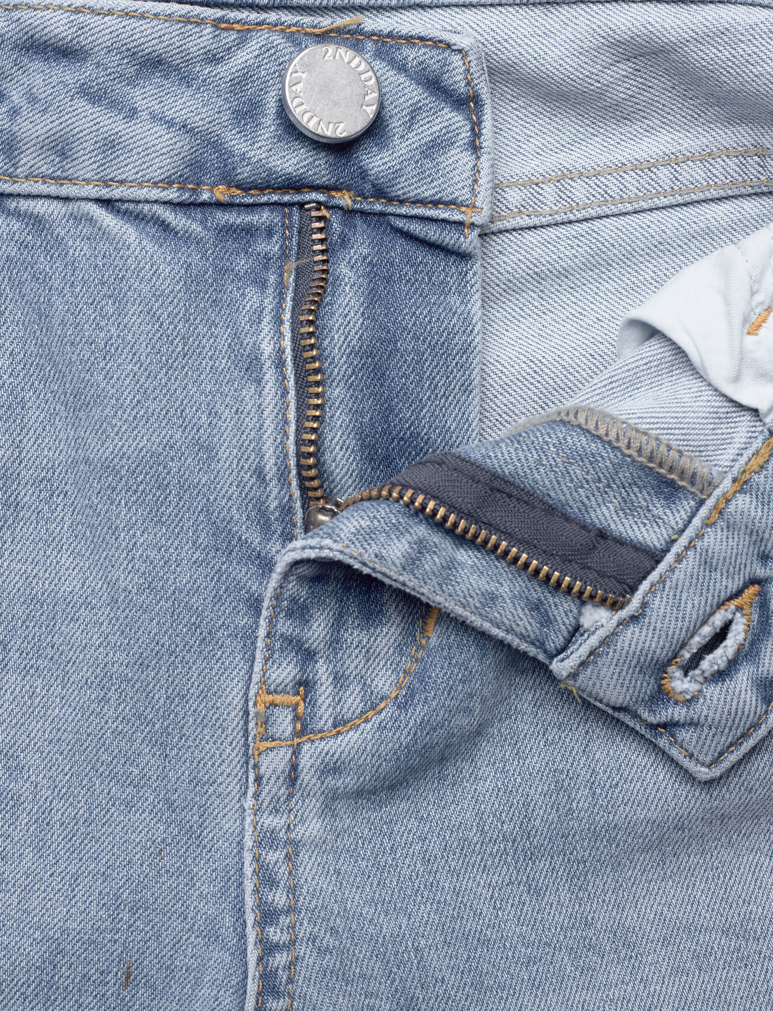 2NDDAY - 2ND Sally ThinkTwice - skinny jeans - mid blue - 3