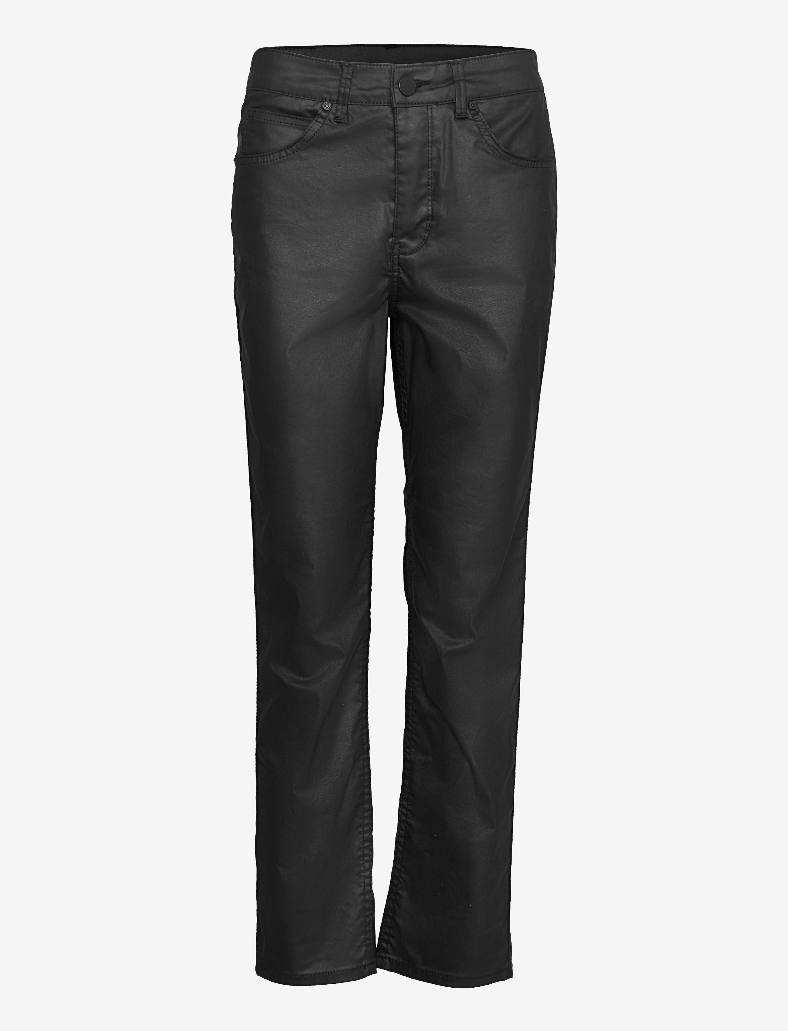 2NDDAY 2ND Riggis Comfort Coated - Bukser - BLACK DENIM / black