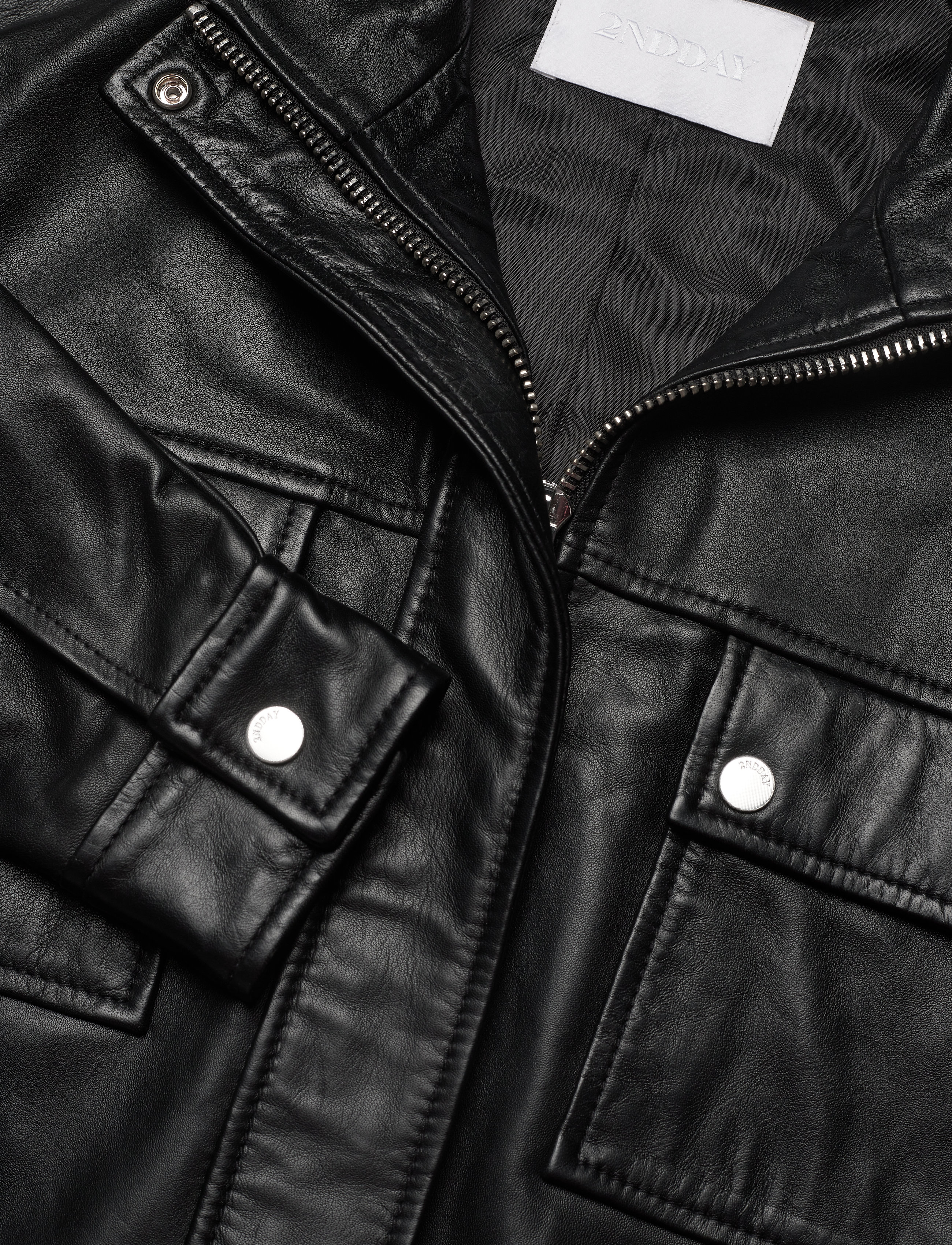 2NDDAY - 2ND Rudy - Classic Leather - black - 2