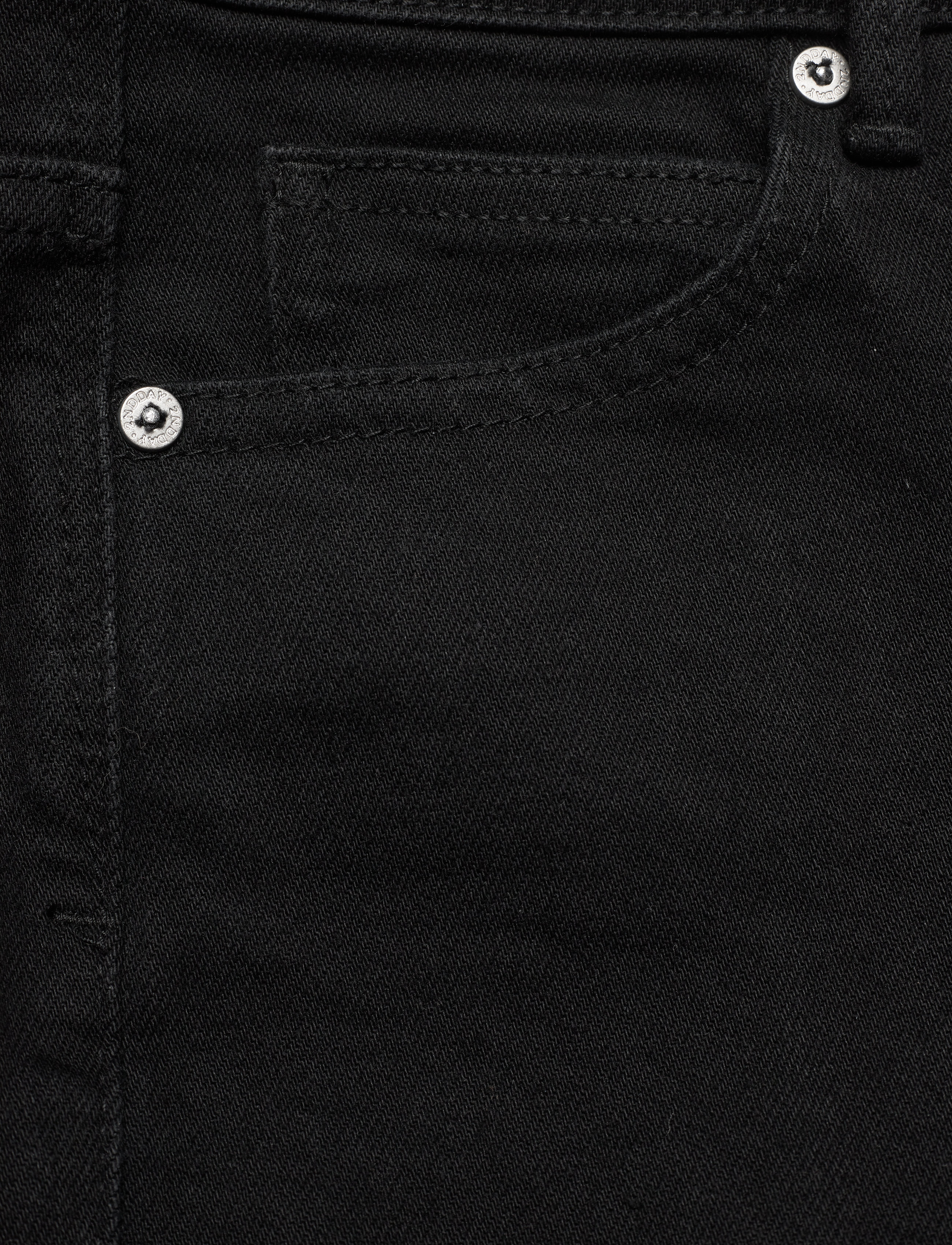2NDDAY - 2ND Sadie Cropped TT - Daily Denim - un black denim - 2