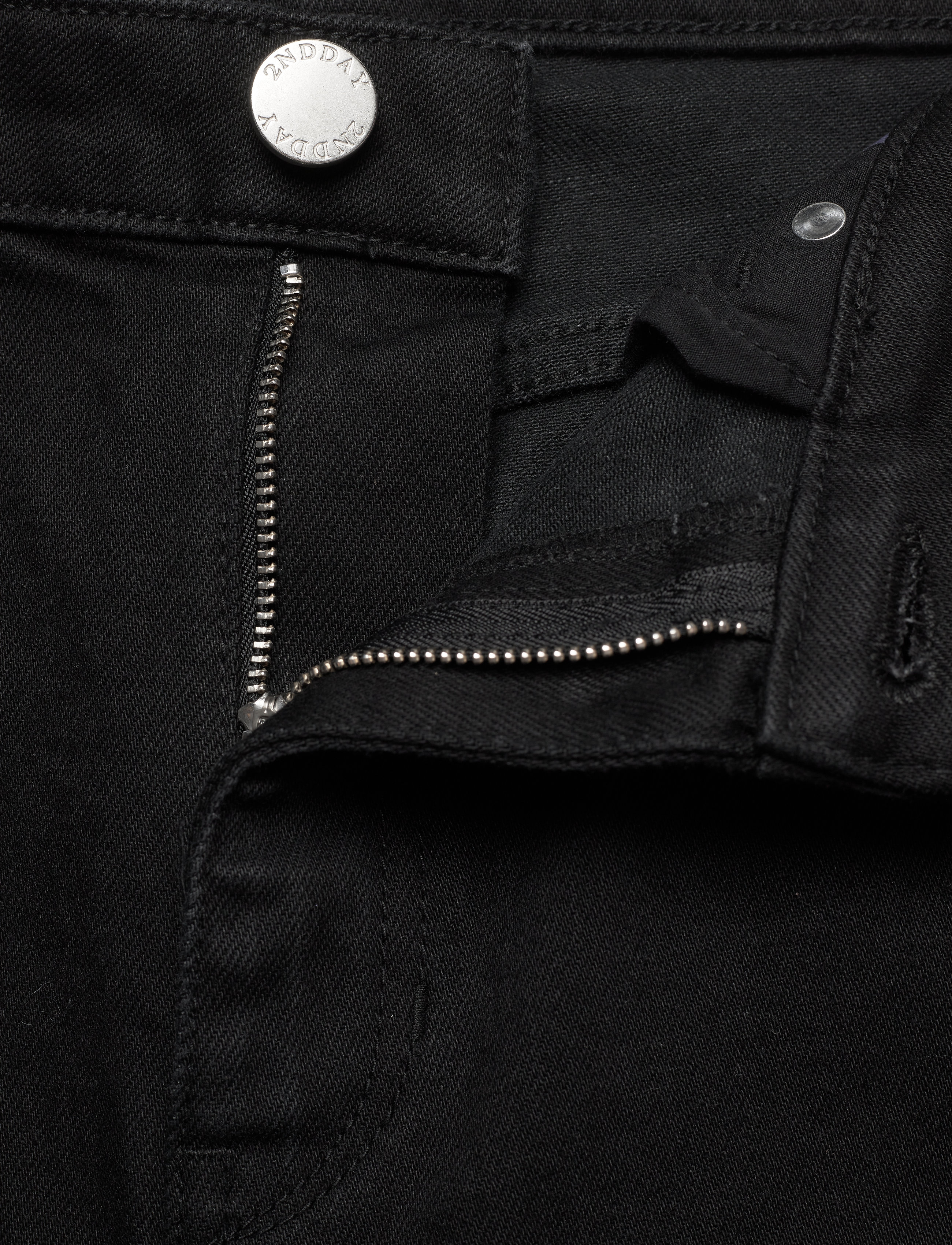 2NDDAY - 2ND Sadie Cropped TT - Daily Denim - un black denim - 3