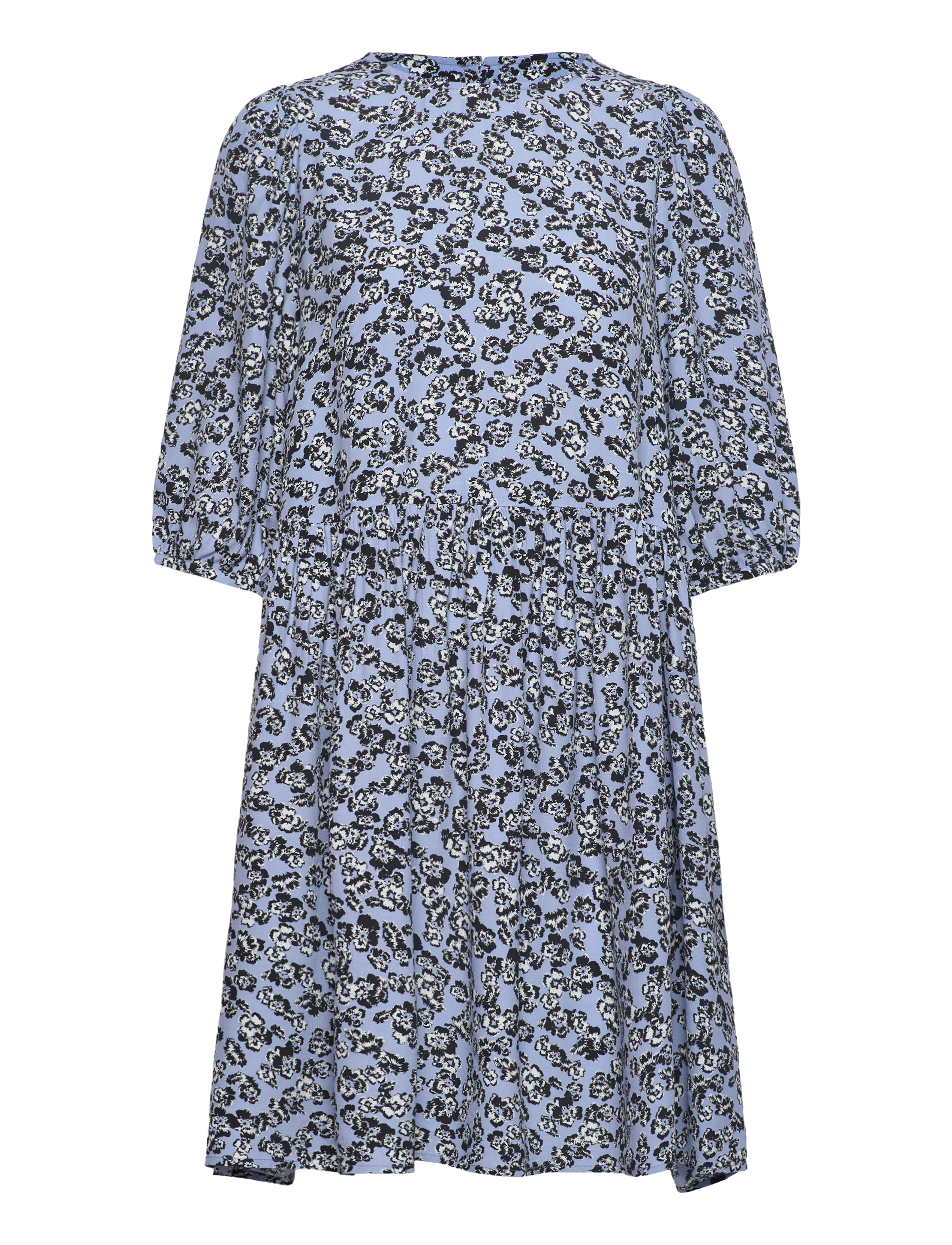 2NDDAY 2Nd Persimmon Tt Viscose Crepe, 36, Dresses, Blau - Short Dress, Frauen