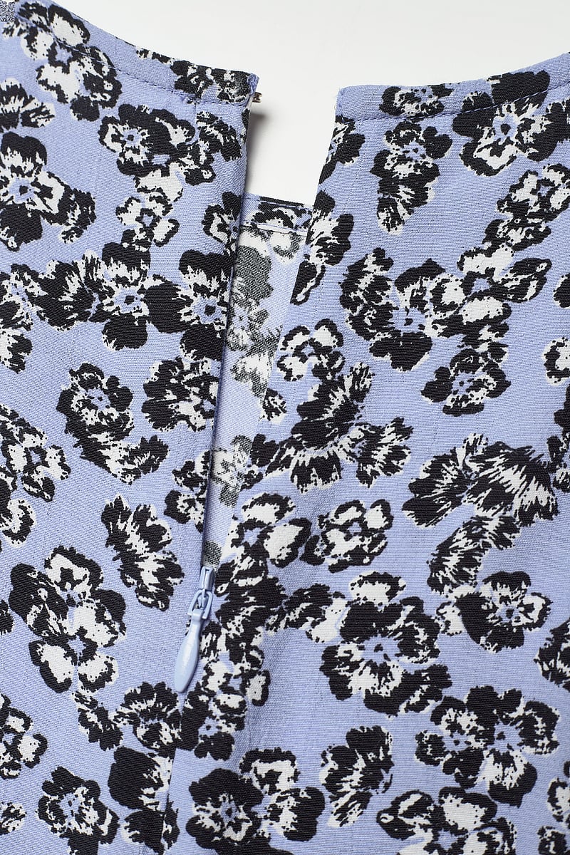 2NDDAY - 2ND Persimmon TT - Viscose Crepe - kurze kleider - blossom blue - 3