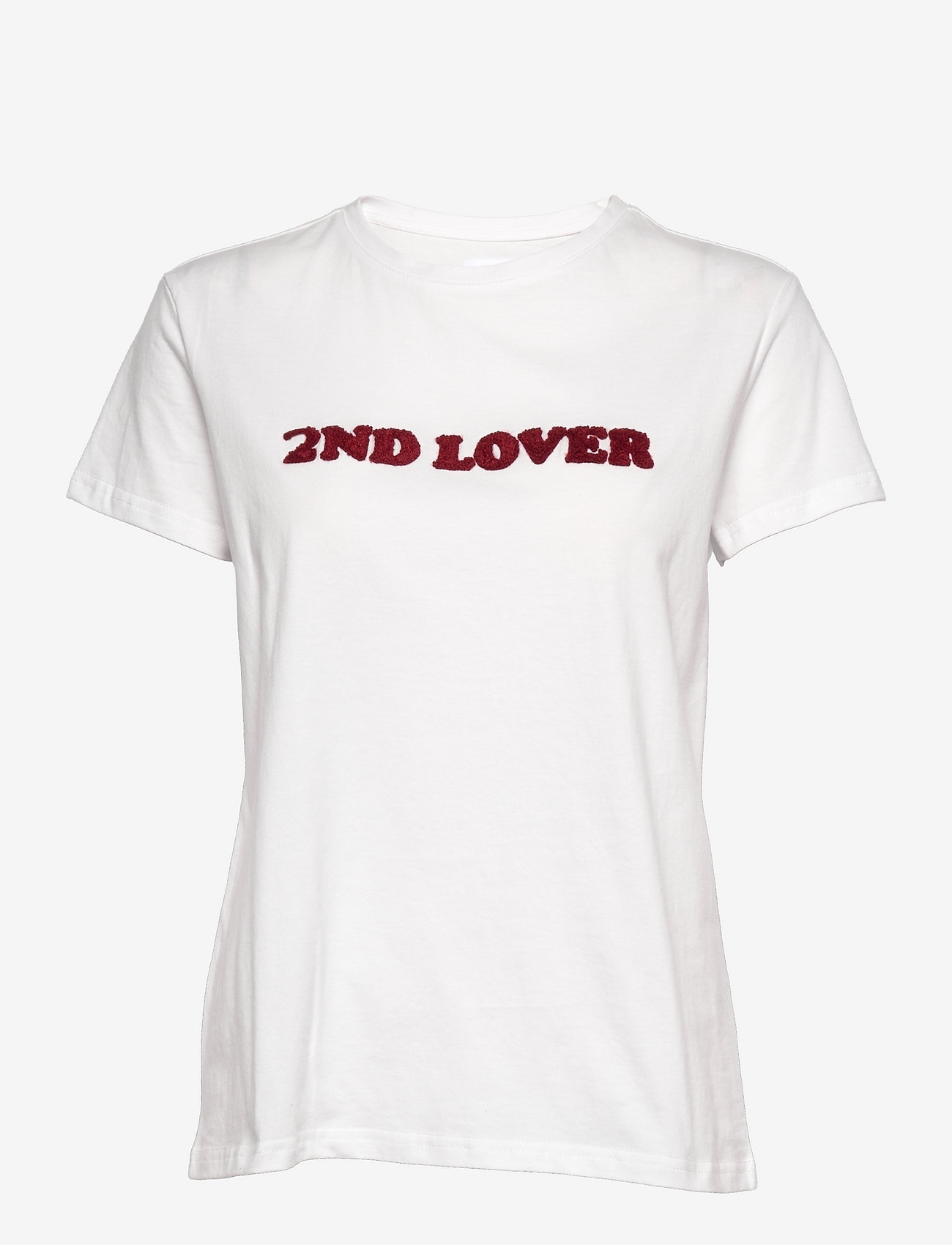 2NDDAY - 2ND Lover - autumn clothing - white /red print - 0