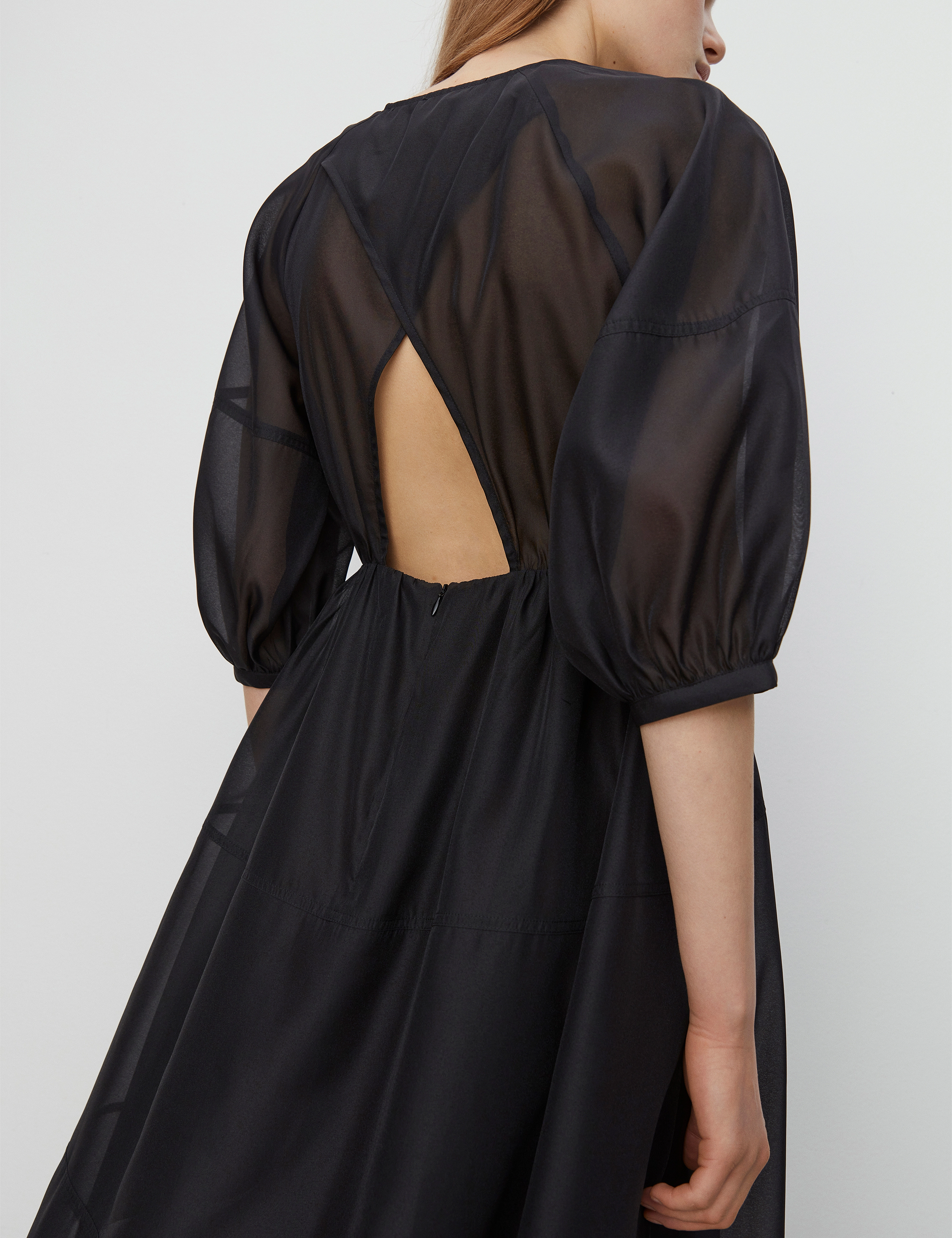 2NDDAY - 2ND Clotilde - Structural Opacity - midi-kleider - jet black - 5