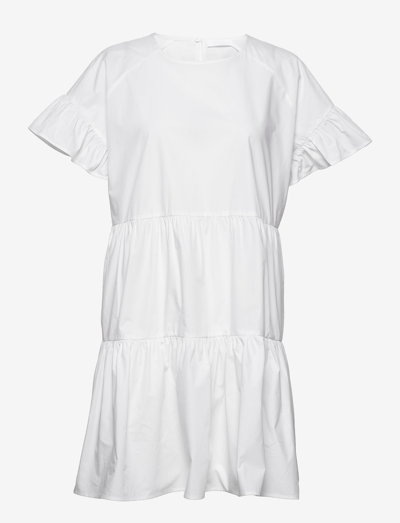 2NDDAY - 2ND Loretta TT - Crispy Poplin - korta klänningar - bright white - 0