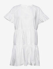 2NDDAY - 2ND Loretta TT - Crispy Poplin - short dresses - bright white - 0
