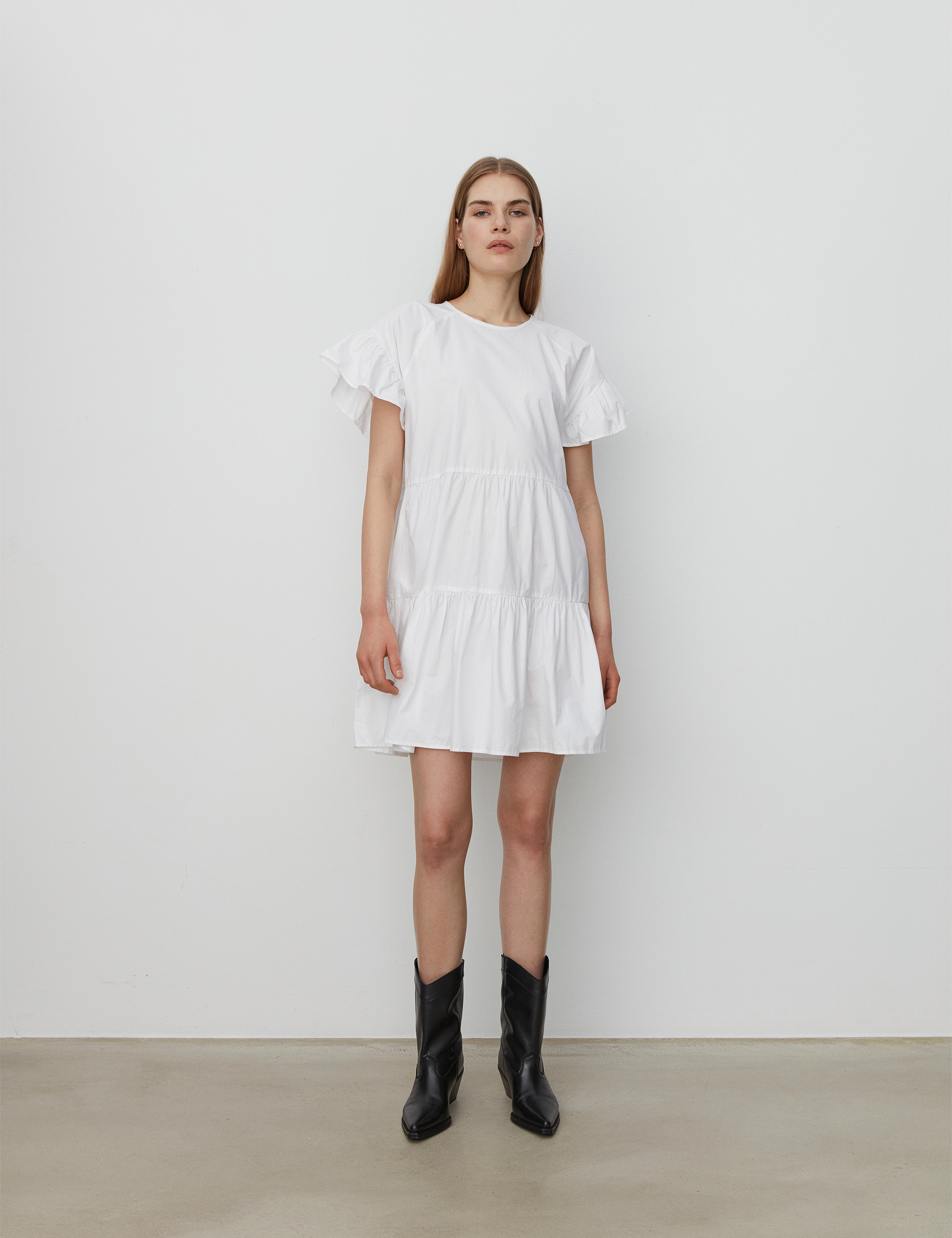 2NDDAY - 2ND Loretta TT - Crispy Poplin - bright white - 3