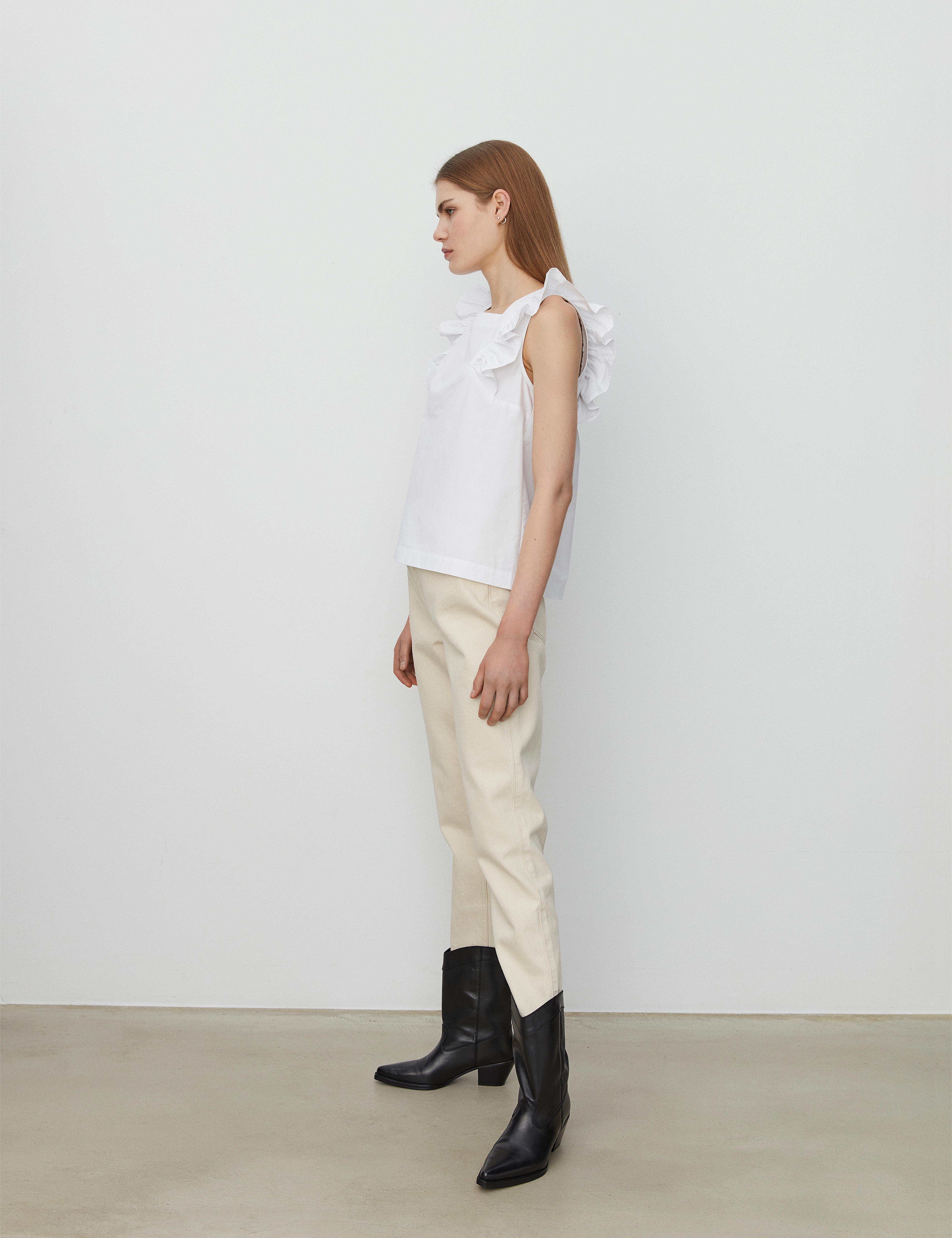 2NDDAY - 2ND Franca TT - Crispy Poplin - bright white - 4