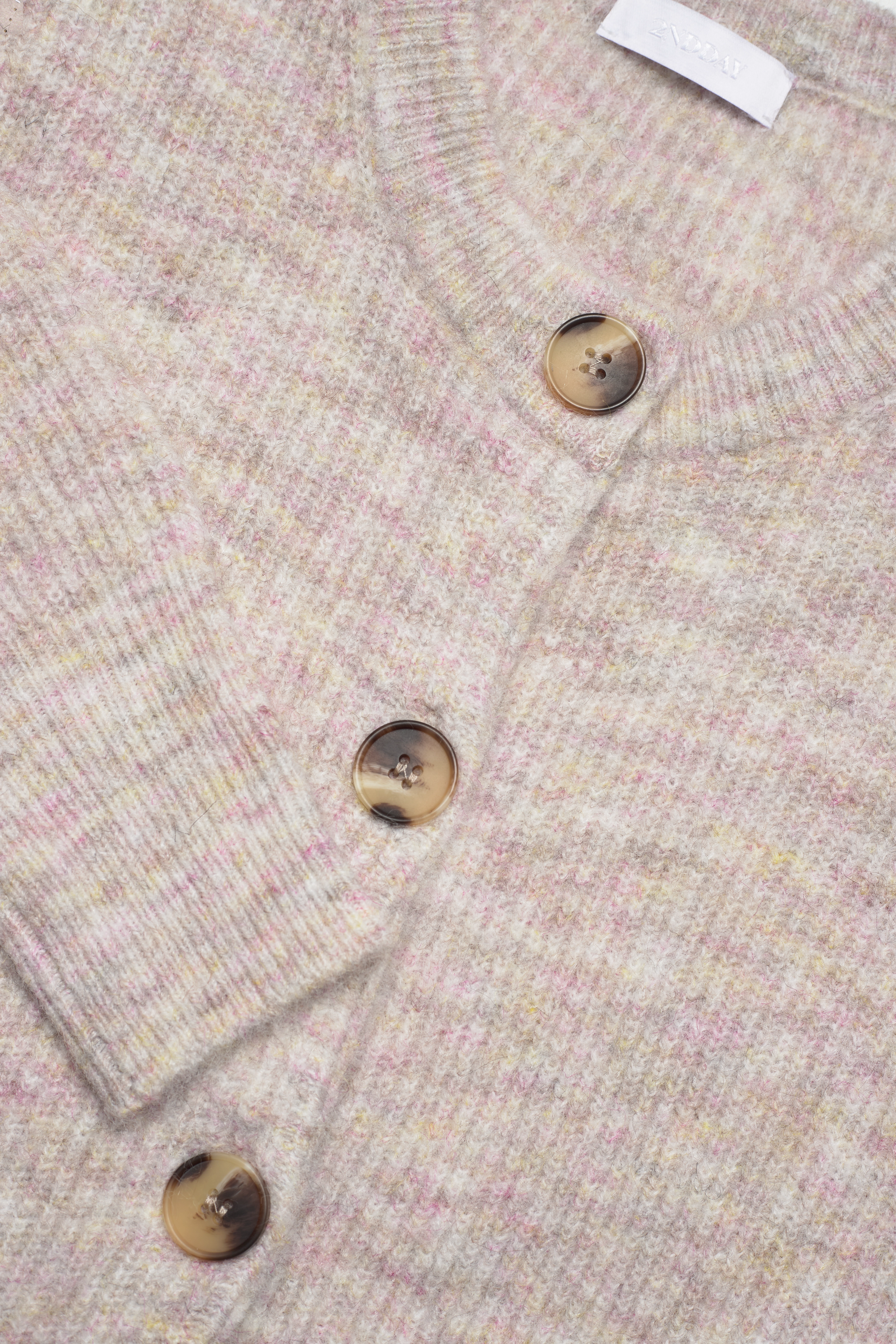 2NDDAY - 2ND Adele - Soft Feeling Knit - marble melange - 2