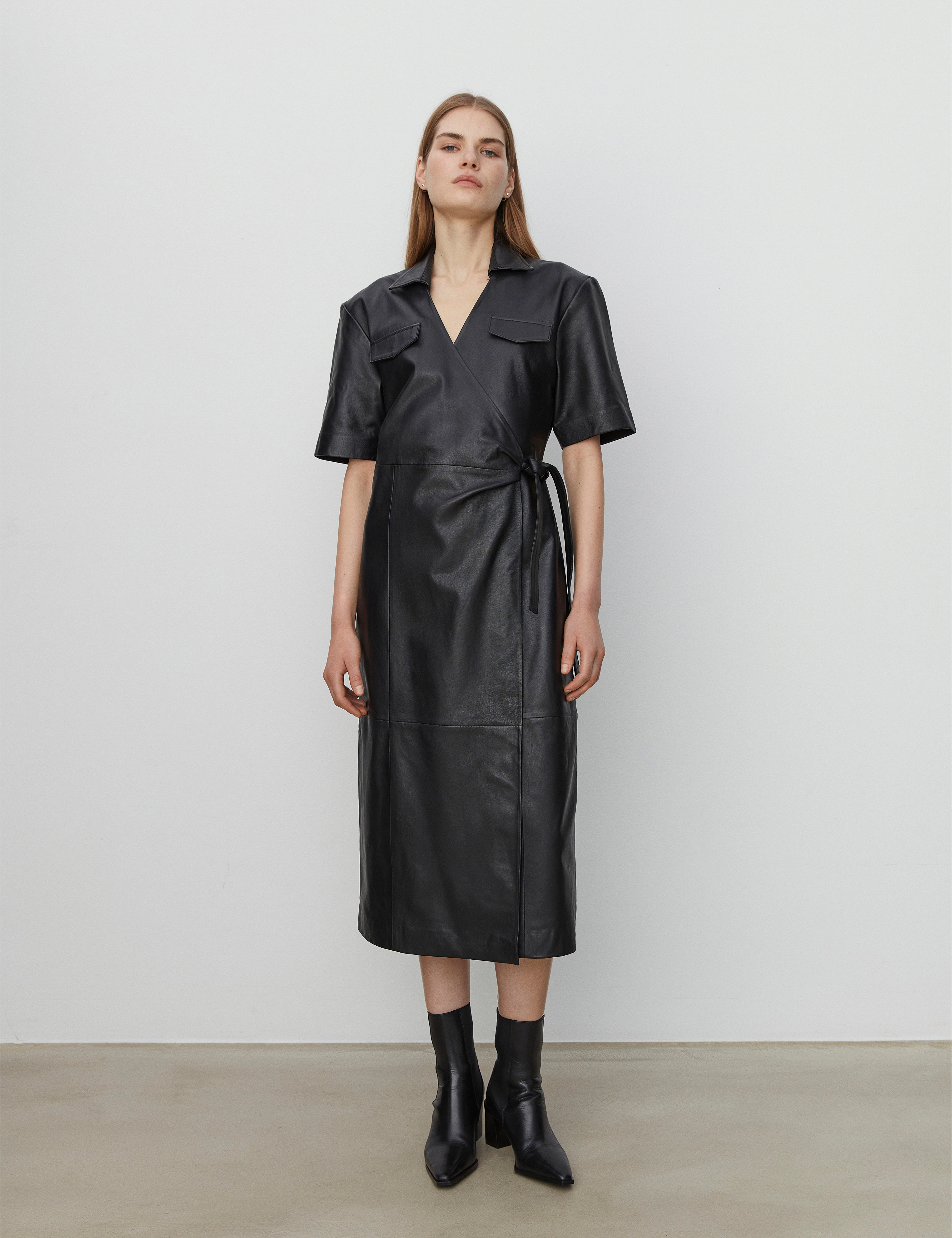 2NDDAY - 2ND Norina - Refined Leather - jet black - 2