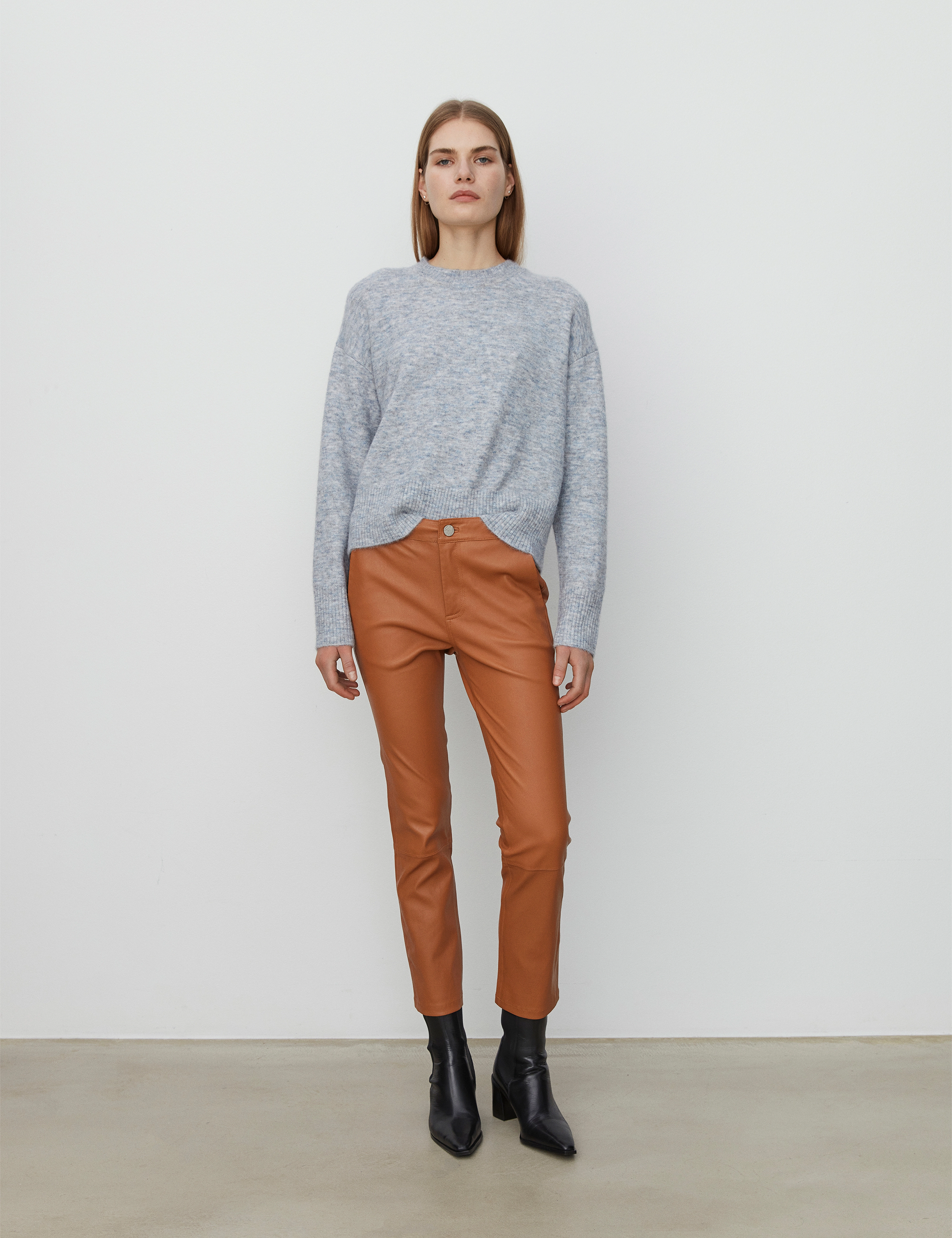 2NDDAY - 2ND Leya - Stretch Leather - sugar almond - 2