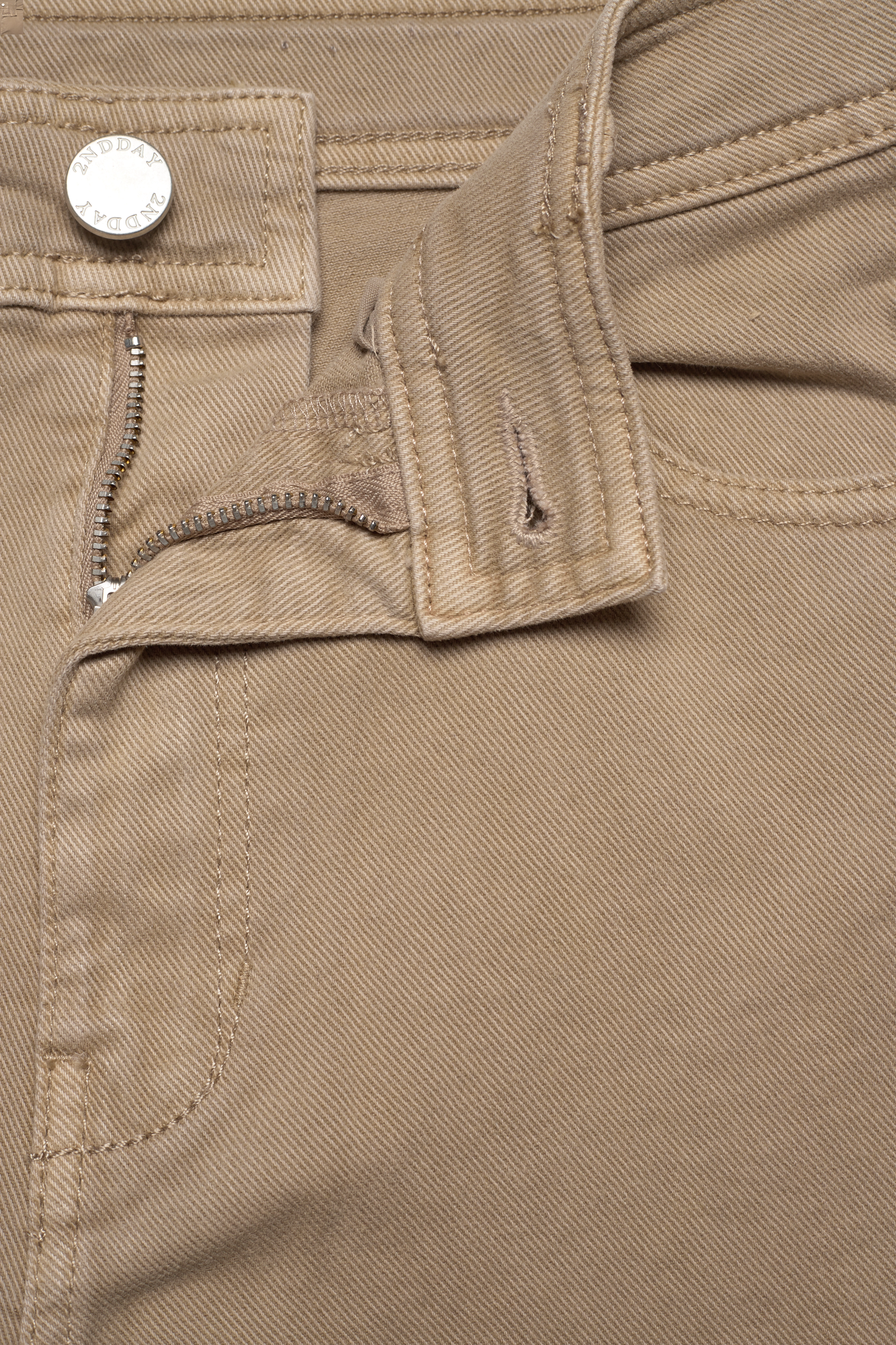2NDDAY - 2ND Freddy TT - Bleached Colour Den - denim tan - 3