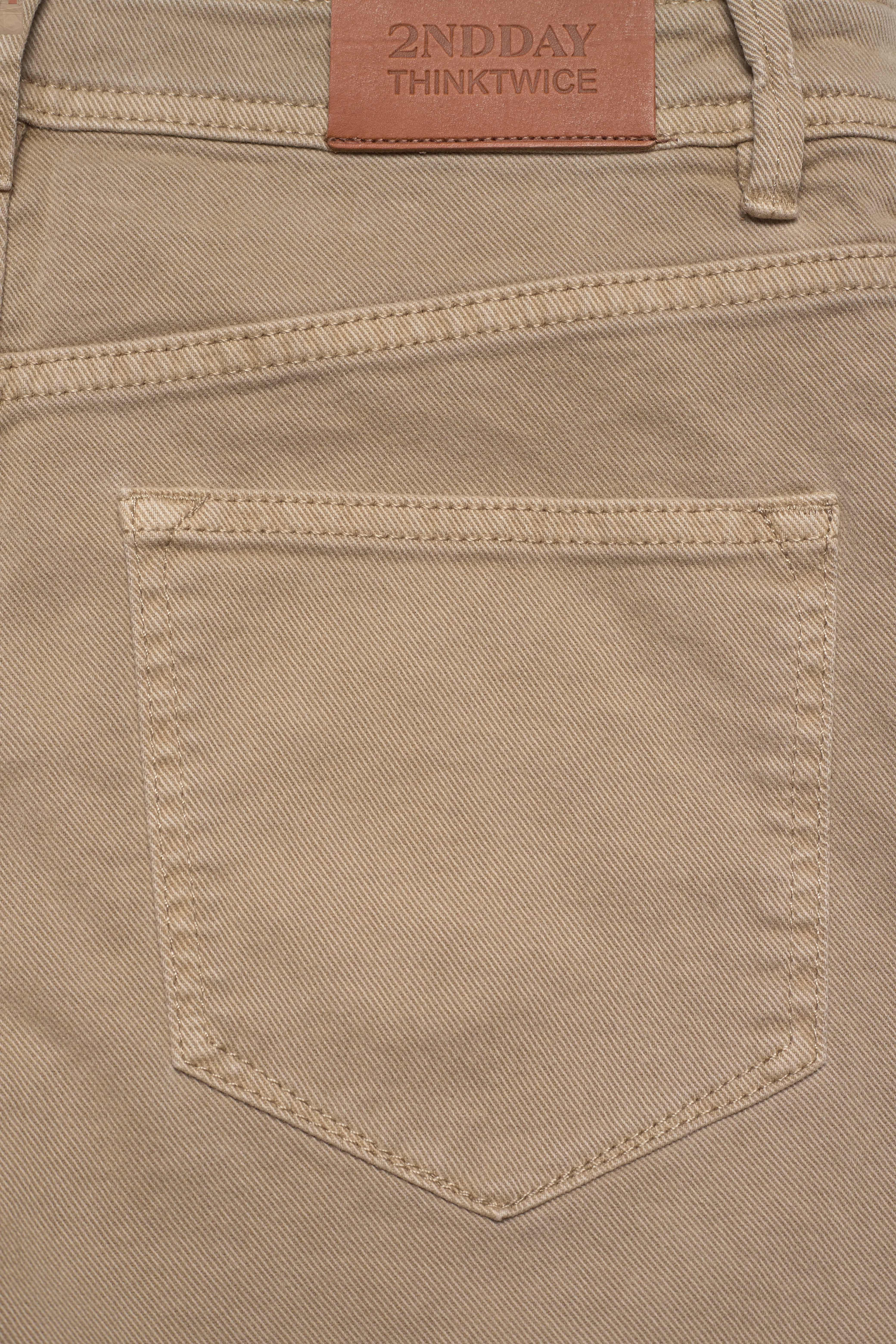 2NDDAY - 2ND Freddy TT - Bleached Colour Den - denim tan - 4