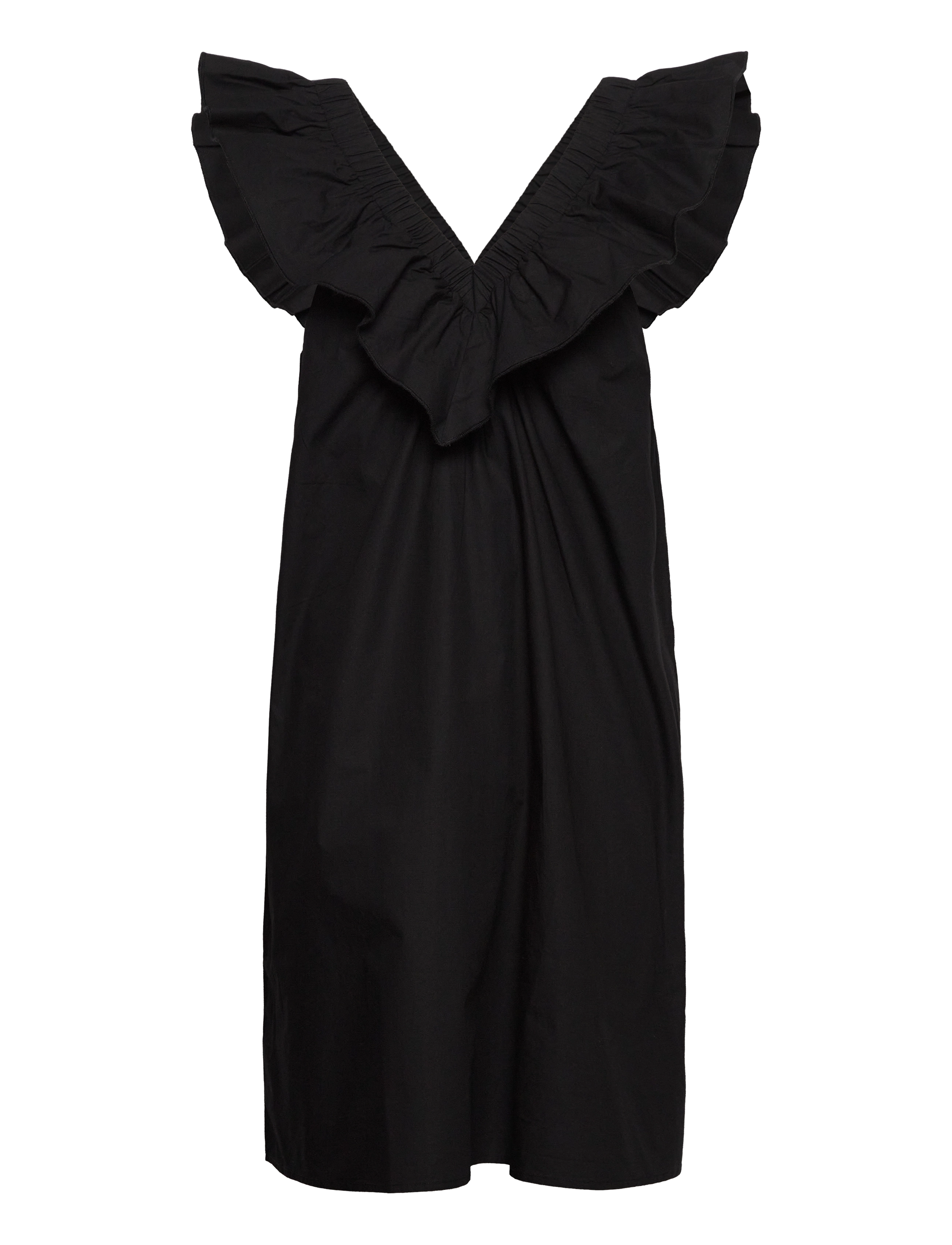 2ND Leoma TT - Crispy poplin - DEEP BLACK