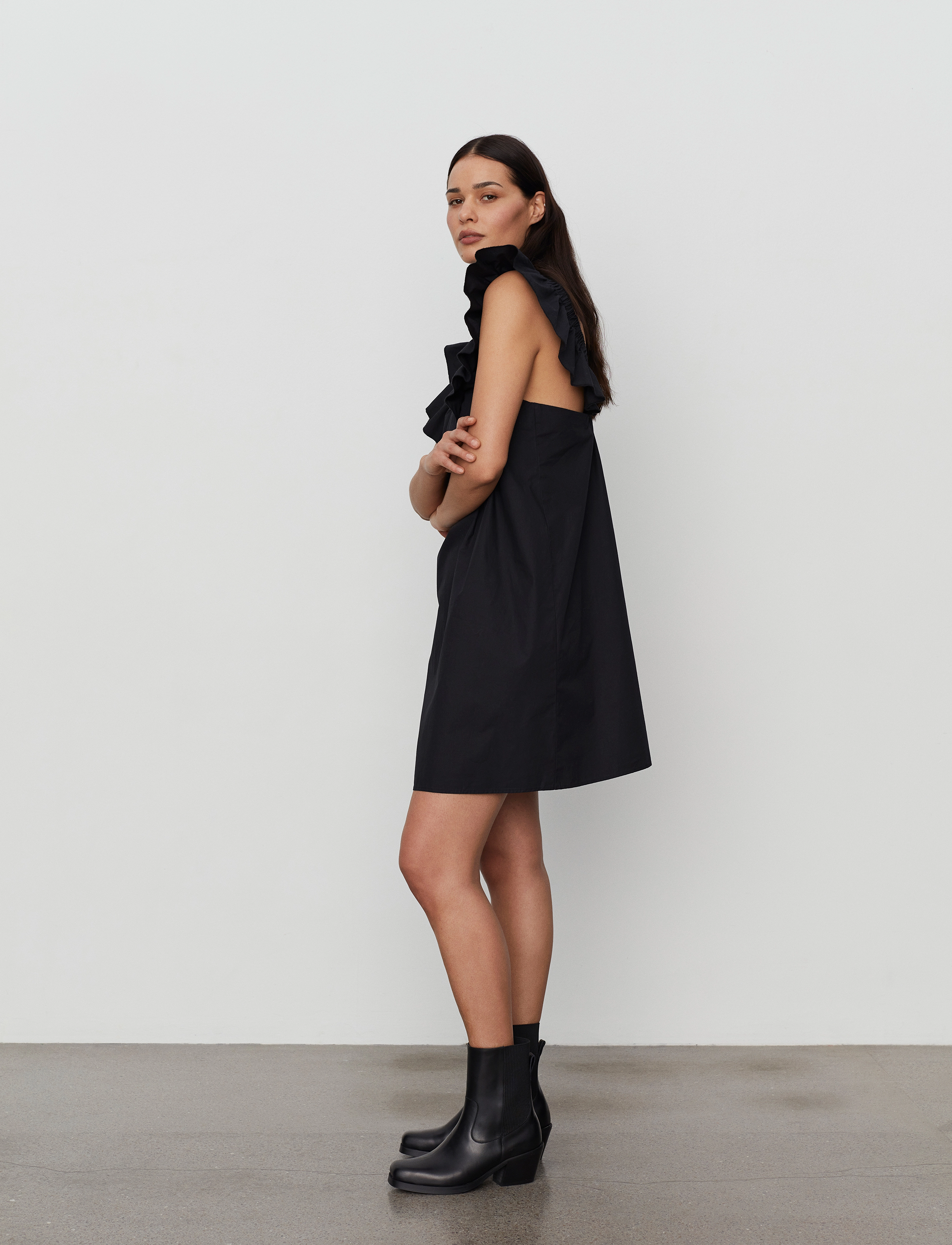 2NDDAY - 2ND Leoma TT - Crispy poplin - deep black - 3