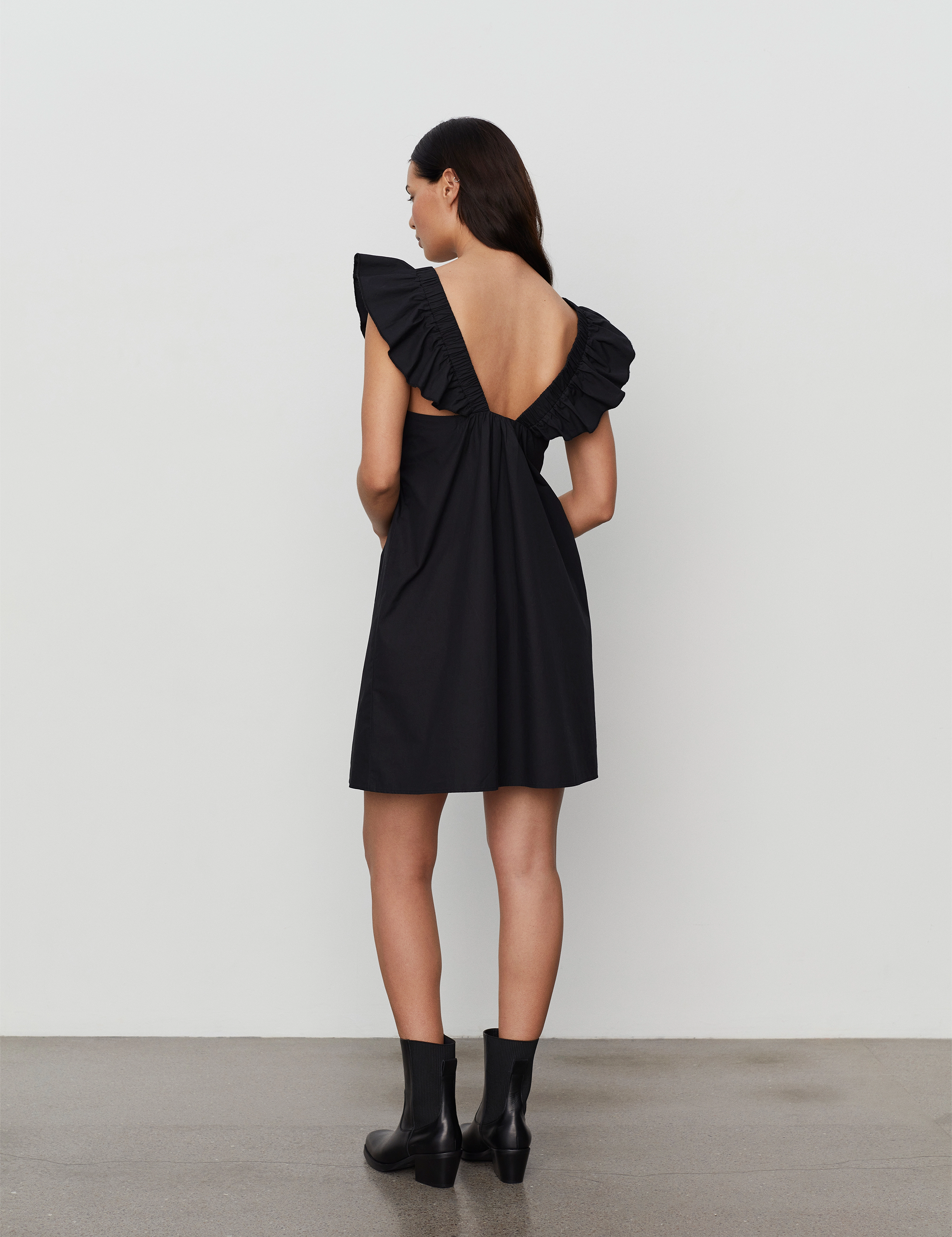 2NDDAY - 2ND Leoma TT - Crispy poplin - deep black - 4
