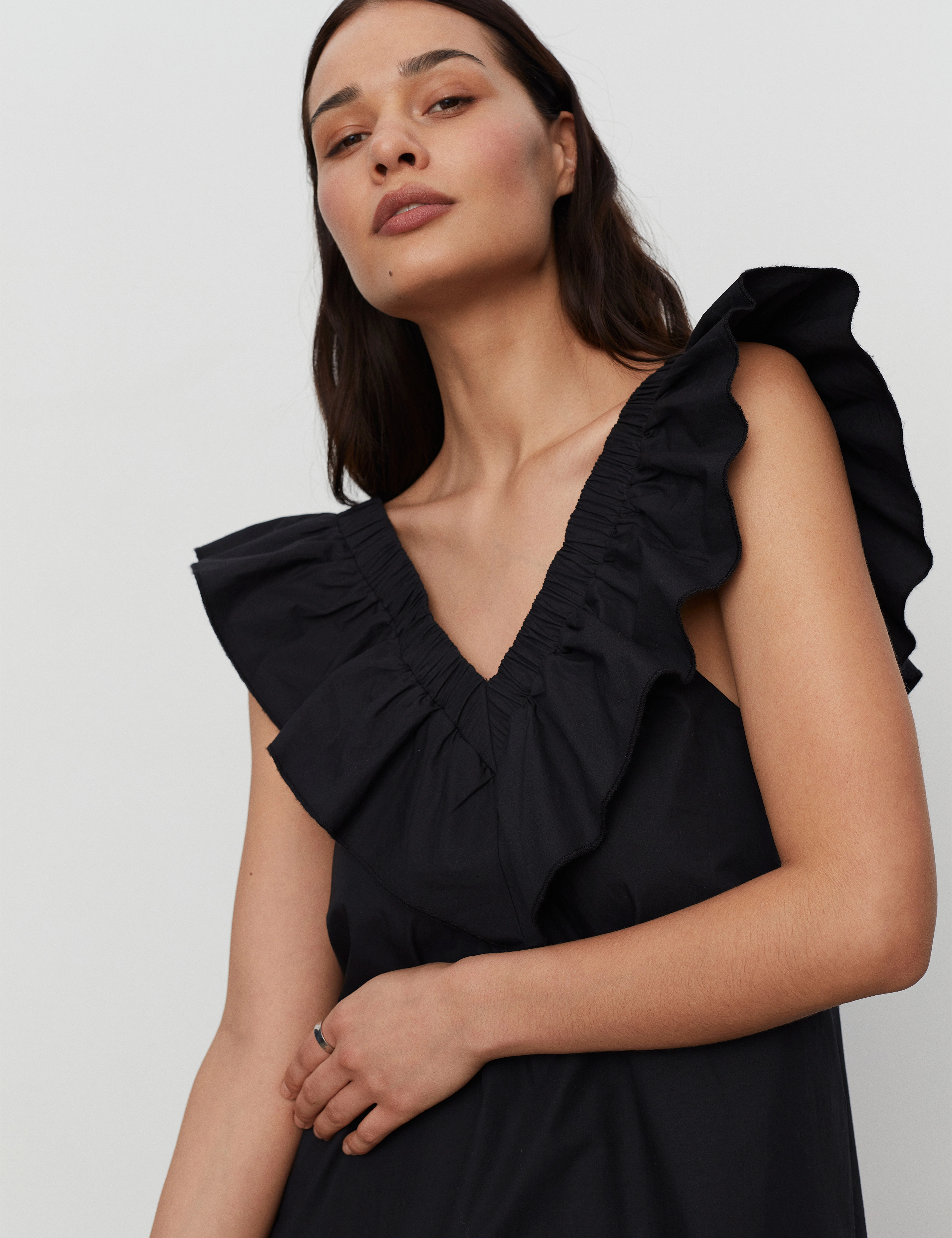 2NDDAY - 2ND Leoma TT - Crispy poplin - deep black - 5