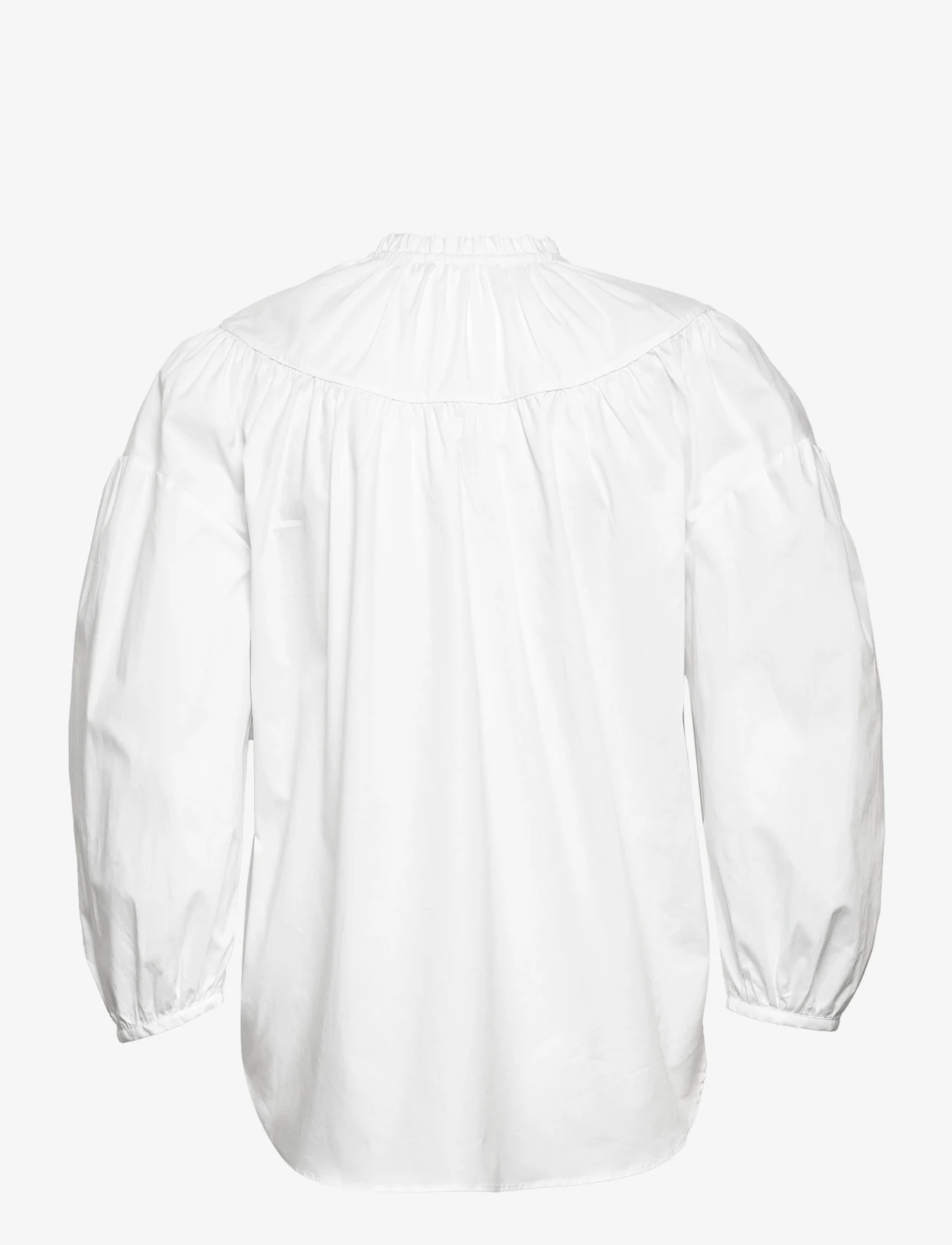 2NDDAY - 2ND Dorothy - Soft Cotton Solid - bluzki z długimi rękawami - bright white - 1