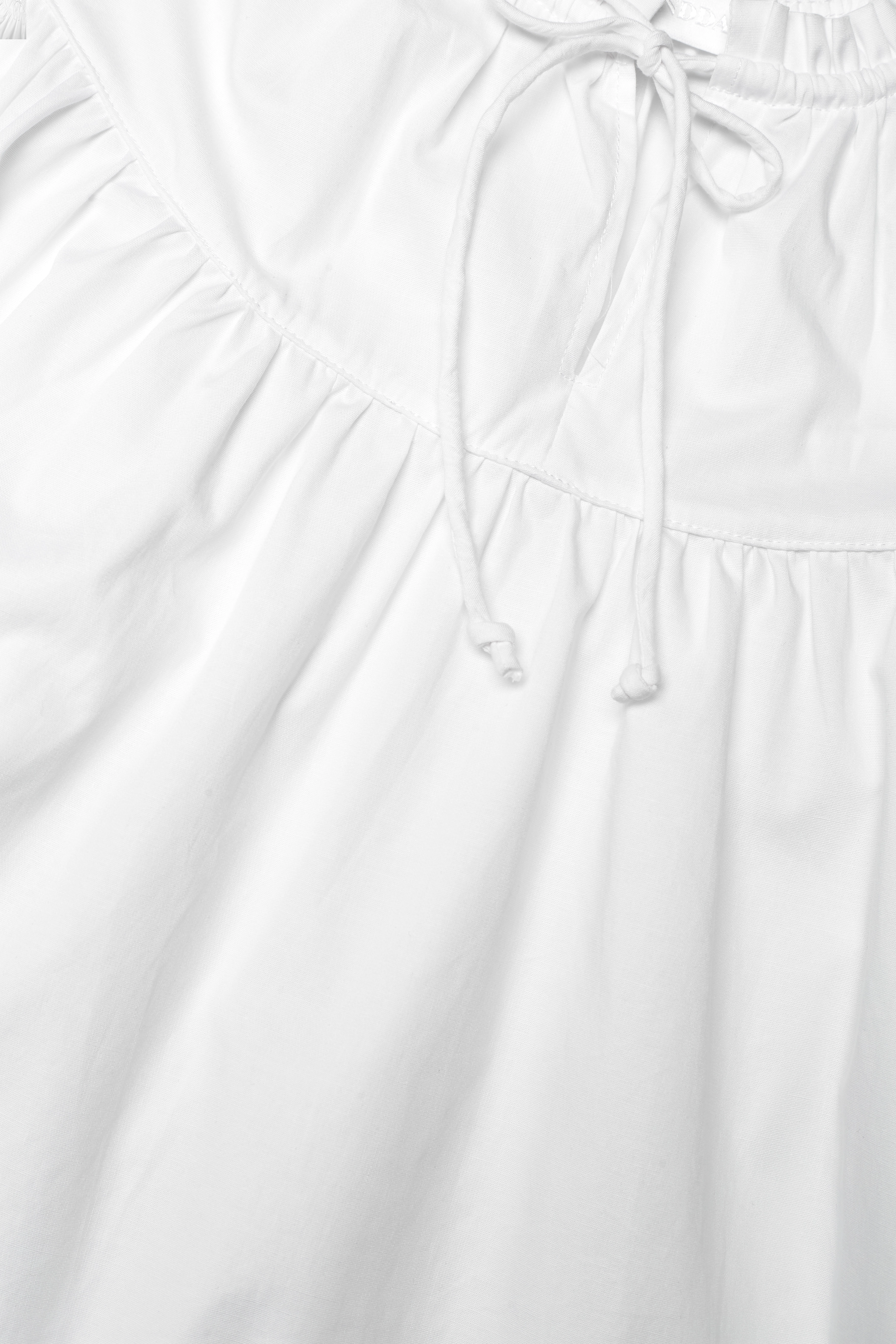 2NDDAY - 2ND Dorothy - Soft Cotton Solid - langærmede bluser - bright white - 2