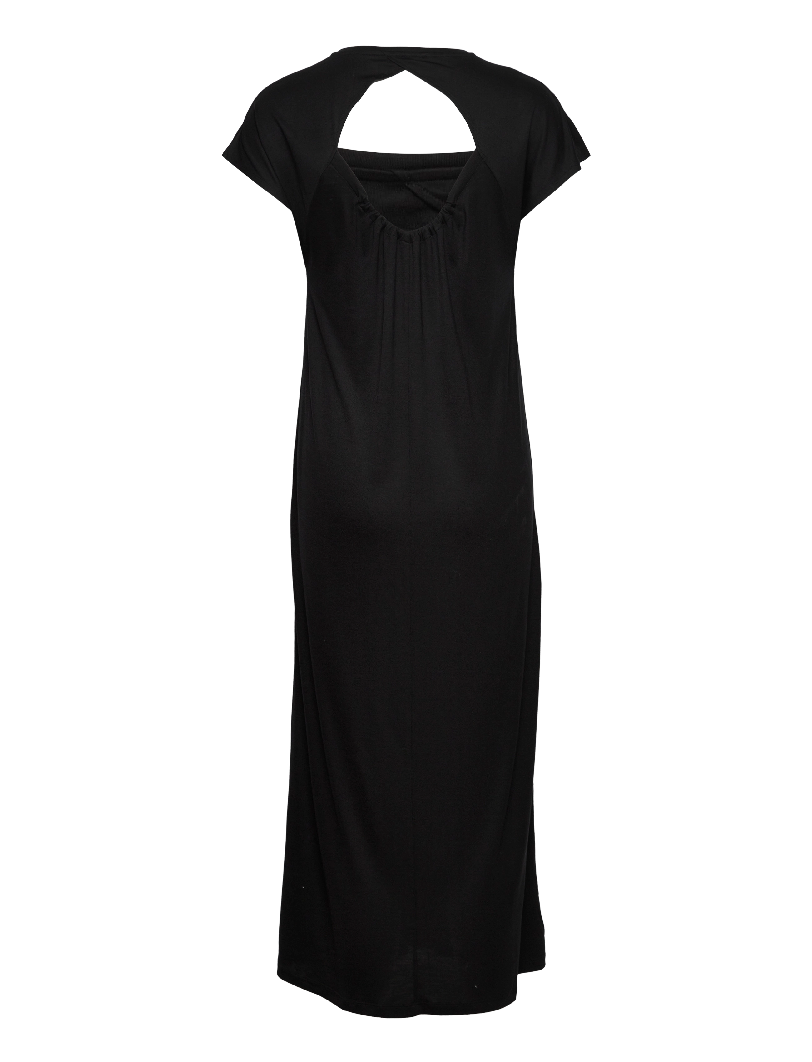 2NDDAY - 2ND Cortland TT - Tencel Jersey - maxikjoler - deep black - 2