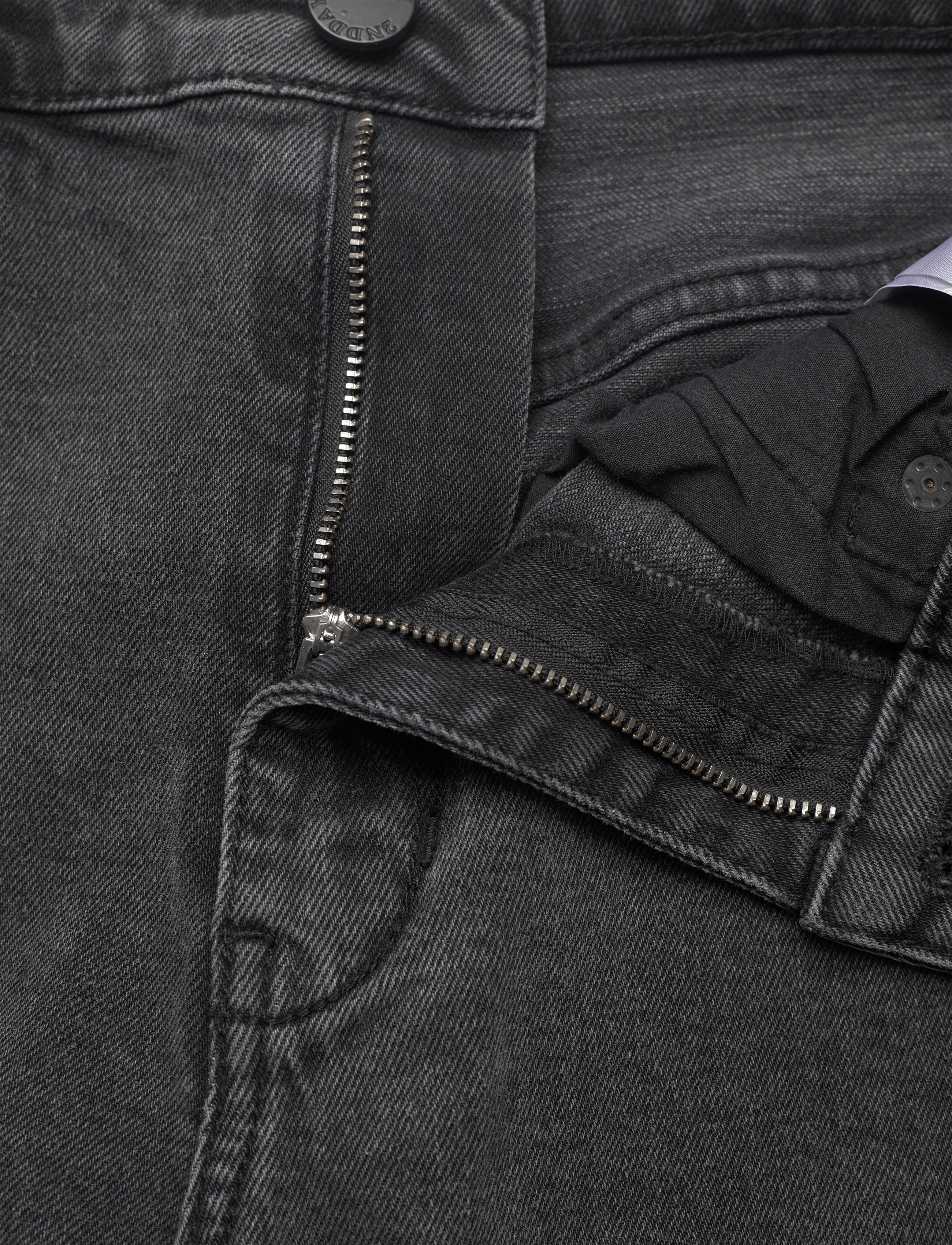 2NDDAY - 2ND Frecla TT - Charcoal Denim - un black denim - 3