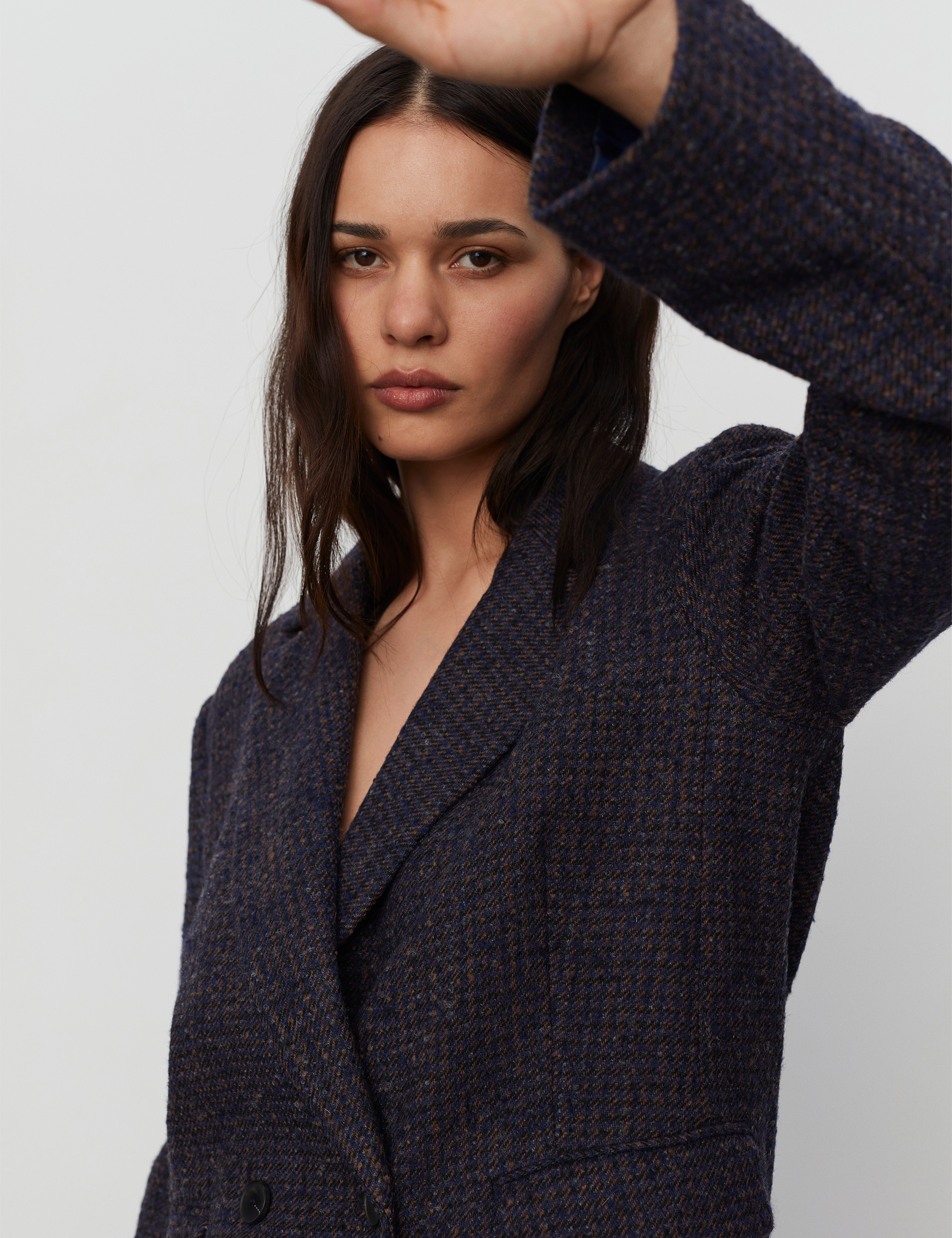 2NDDAY - 2ND Perry - Wool mix - understated check - 2
