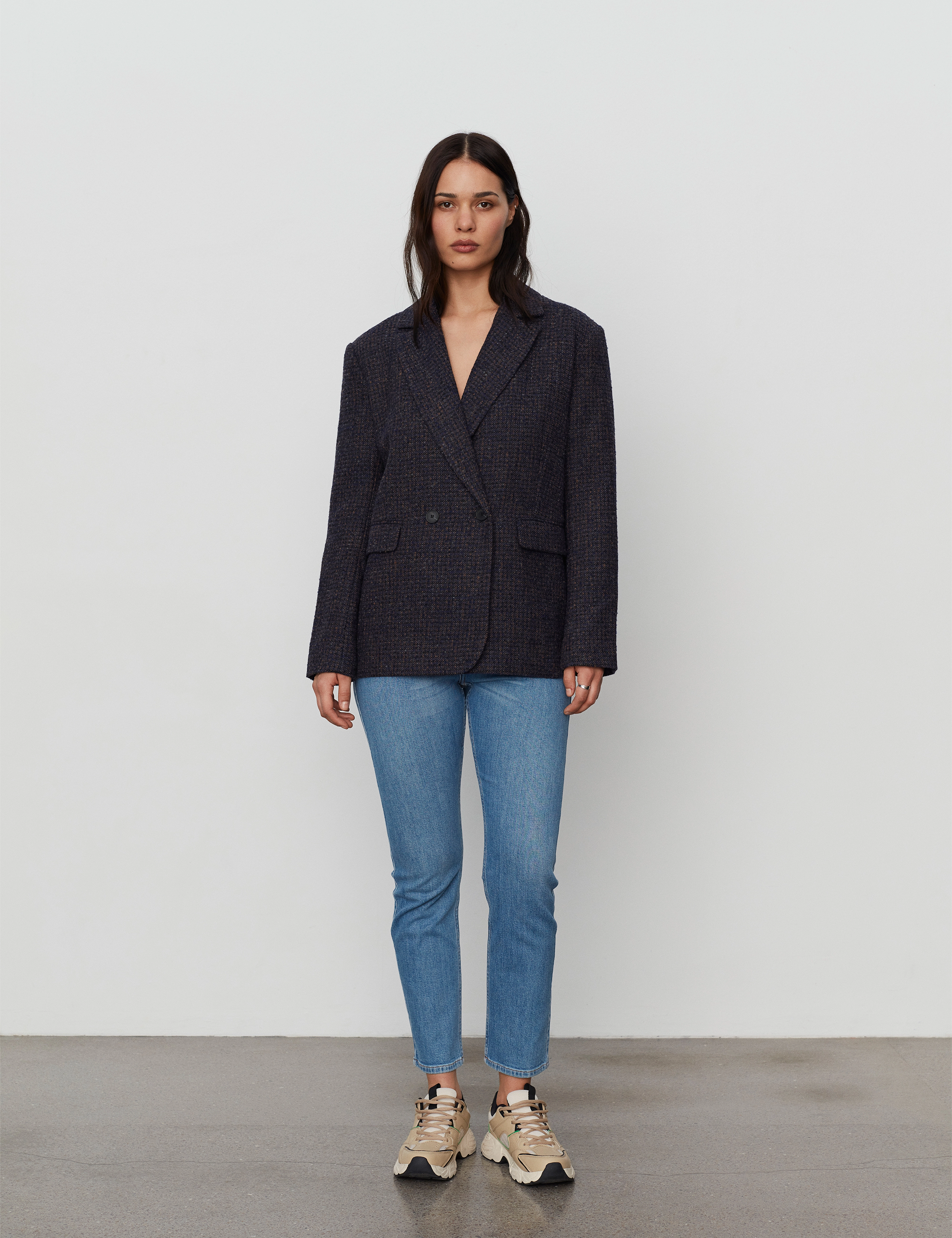 2NDDAY - 2ND Perry - Wool mix - understated check - 4