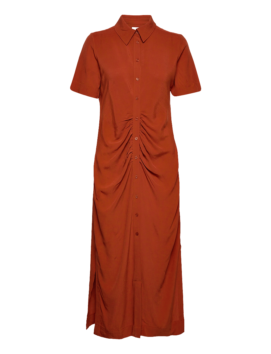 2NDDAY - 2ND Morris TT - Viscose Crepe - skjortklänningar - picante - 1