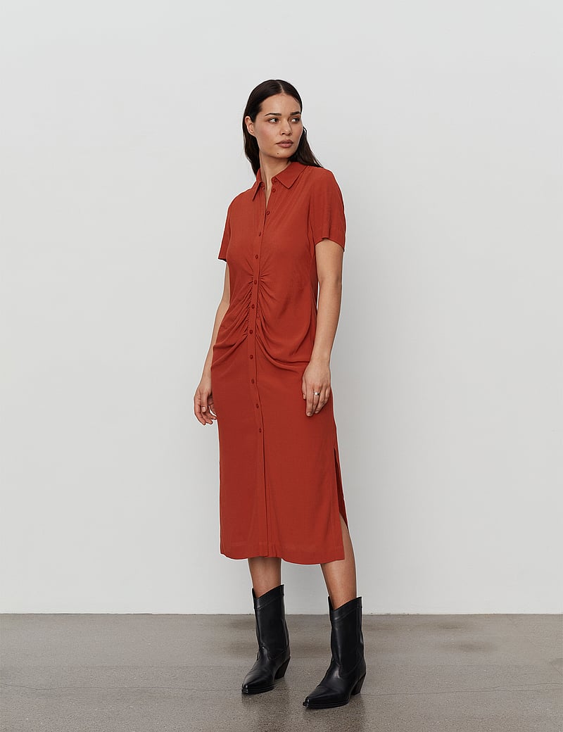 2NDDAY - 2ND Morris TT - Viscose Crepe - skjortekjoler - picante - 5