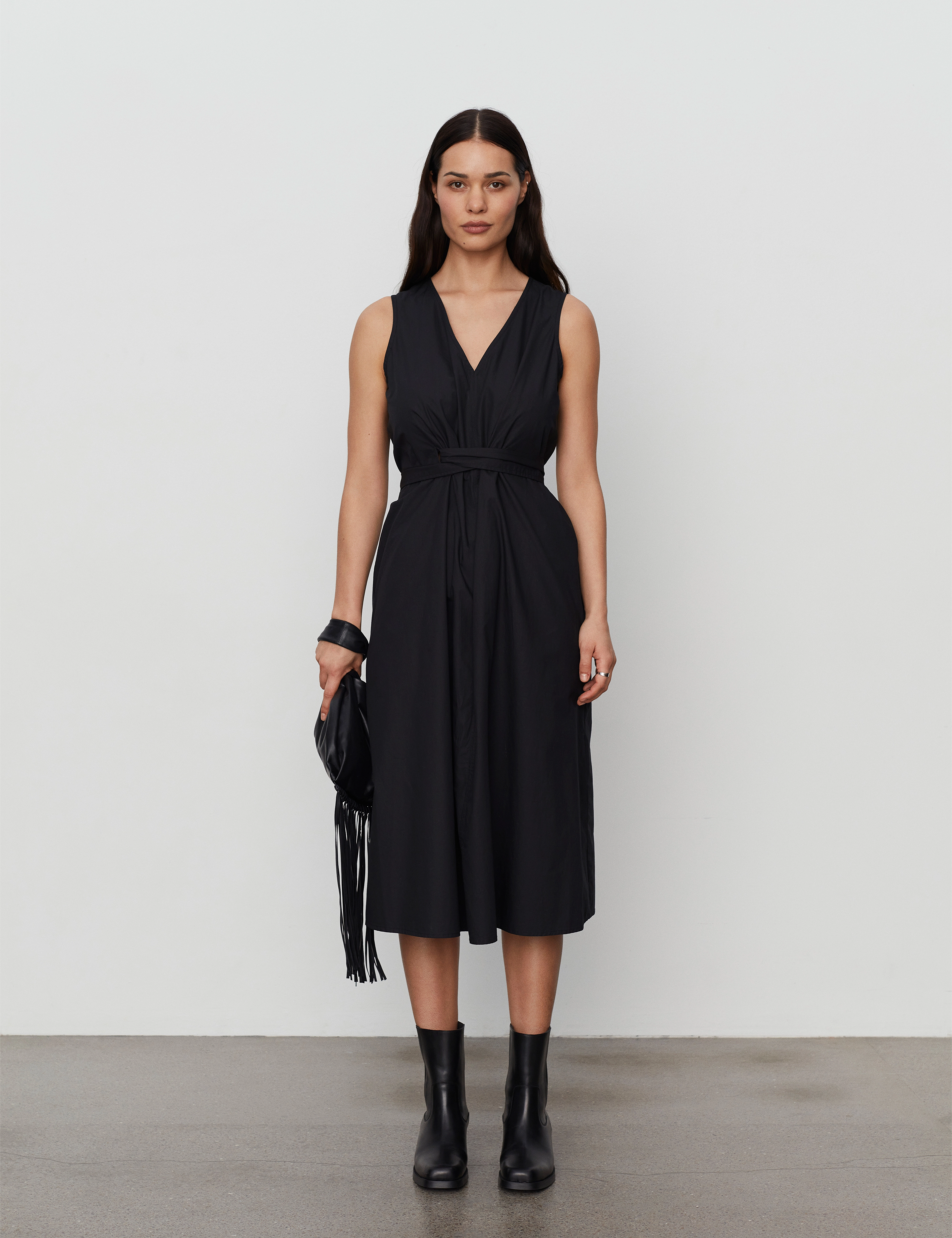 2NDDAY - 2ND Velma TT - Crispy Poplin - deep black - 2