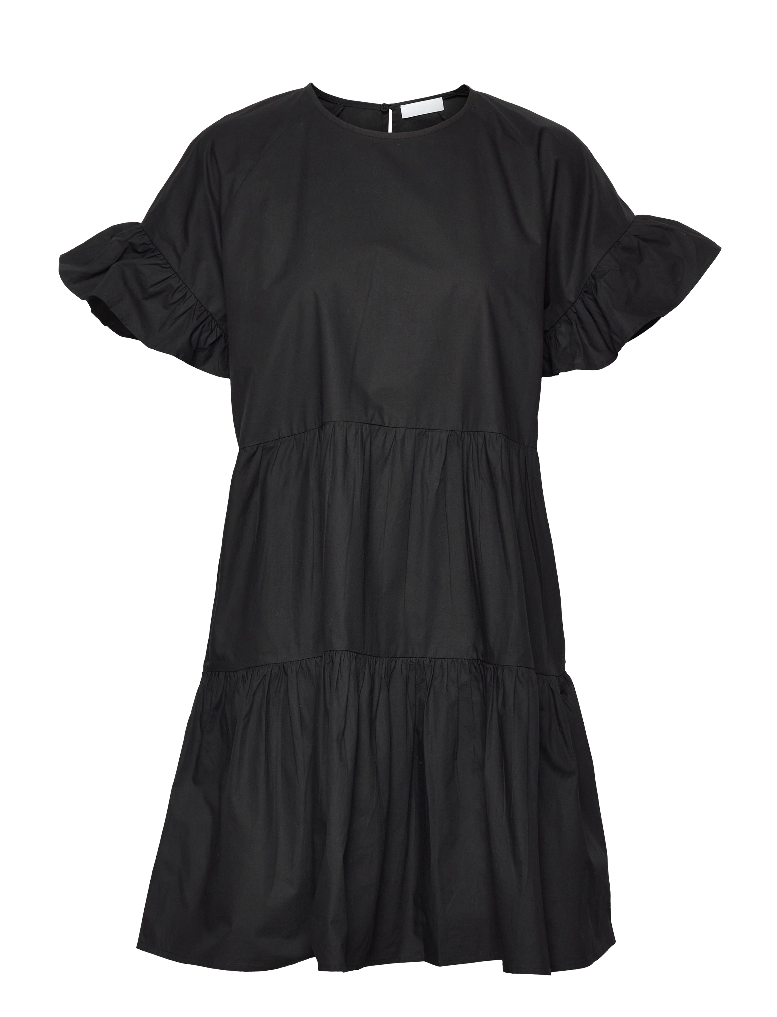 2ND Loretta TT - Crispy Poplin - DEEP BLACK