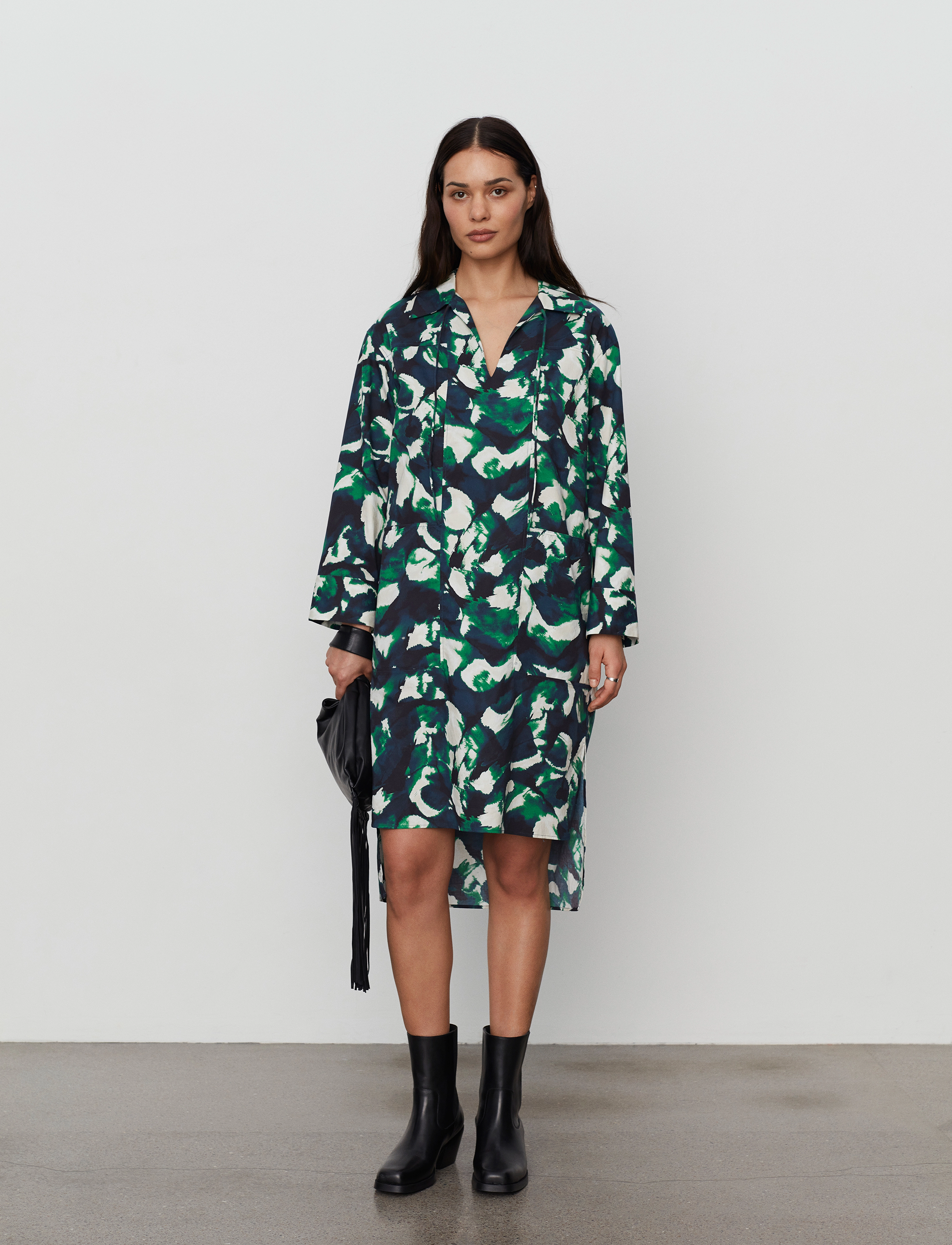 2NDDAY 2ND Harper - Soft Cotton Print - Kjoler - SHADES GREEN / multi