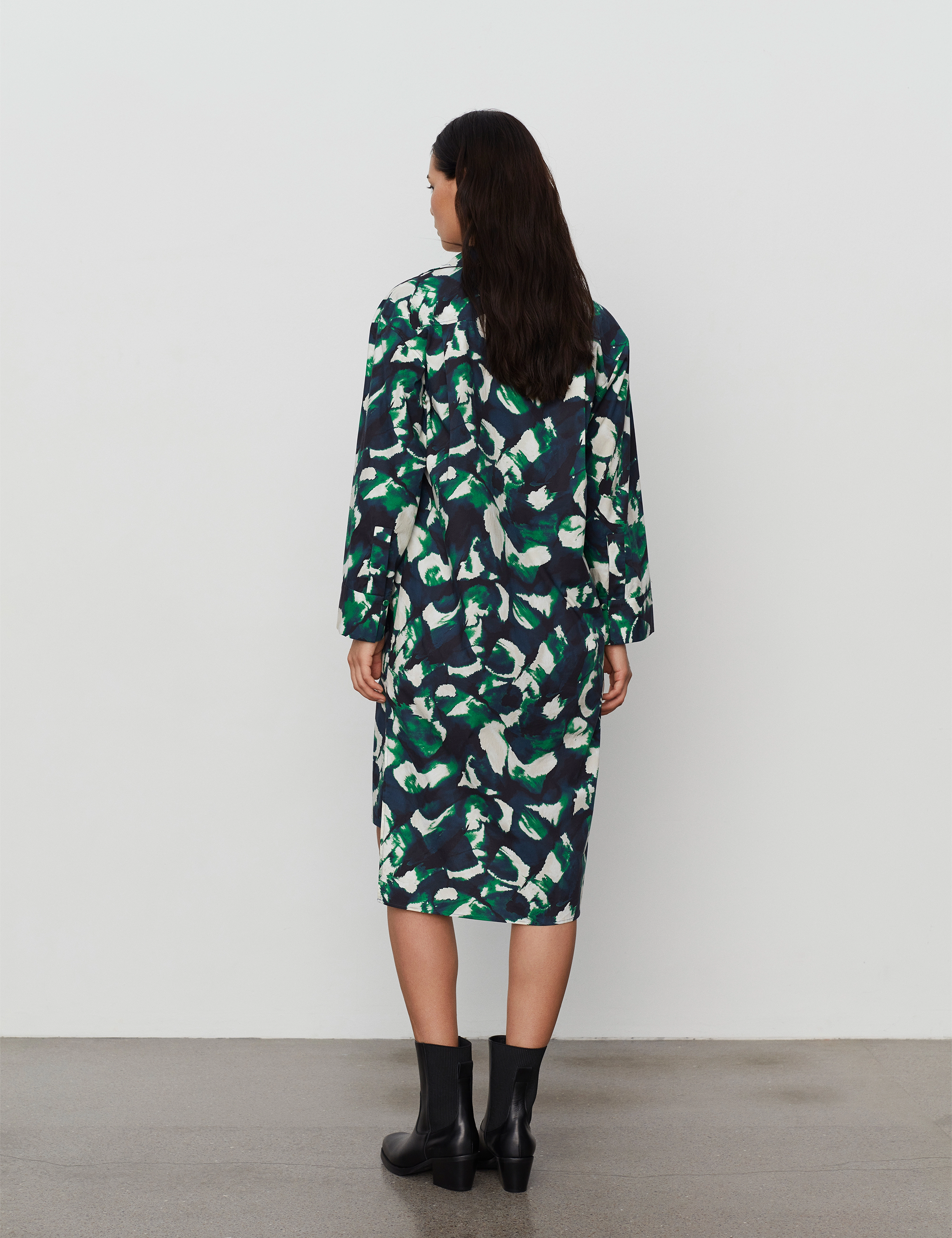 2NDDAY - 2ND Harper - Soft Cotton Print - korte kjoler - shades green - 4