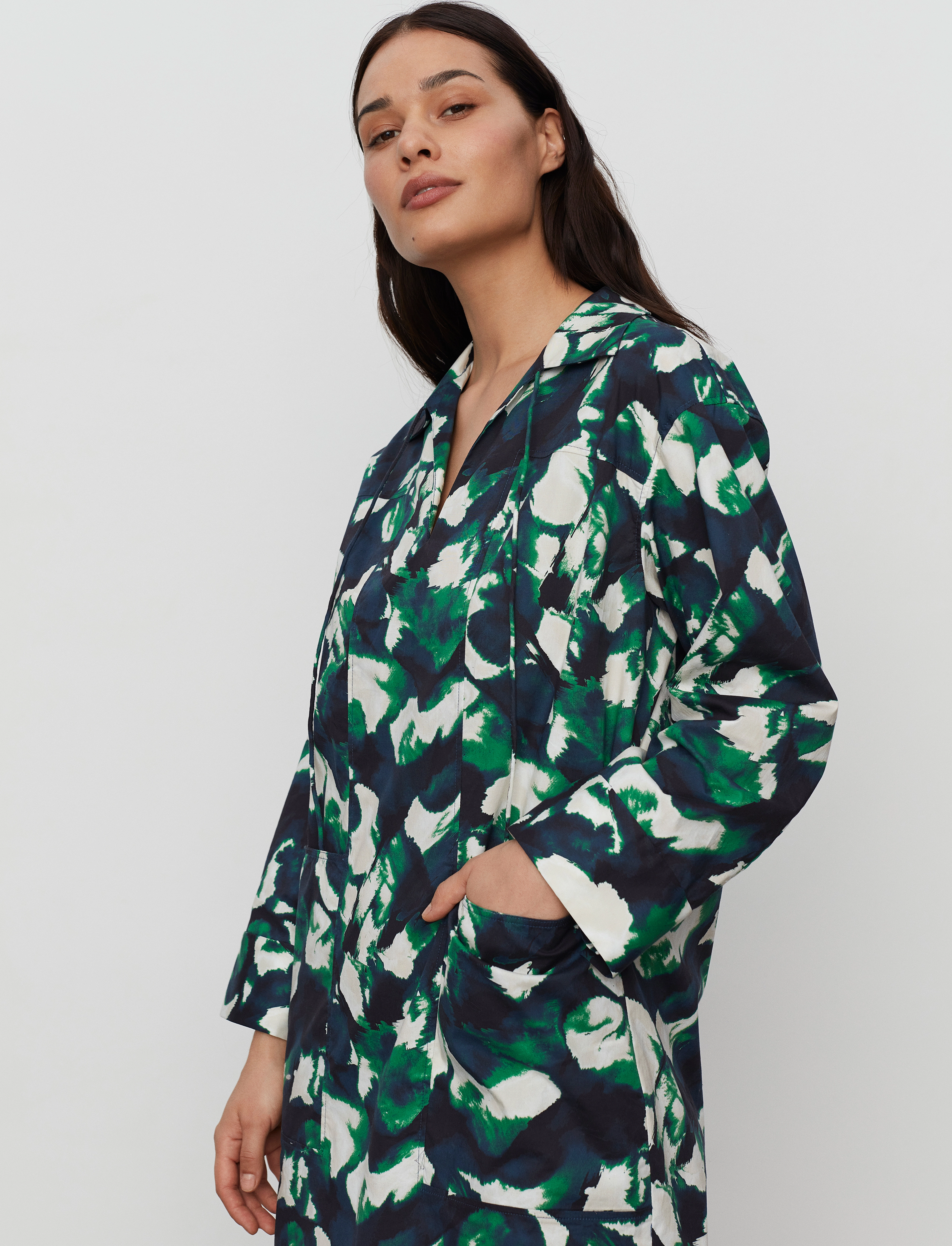 2NDDAY - 2ND Harper - Soft Cotton Print - korte kjoler - shades green - 5
