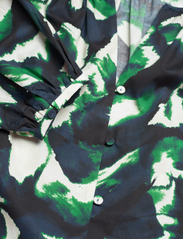 2NDDAY - 2ND Ava - Soft Cotton Print - blūzes ar garām piedurknēm - shades green - 2