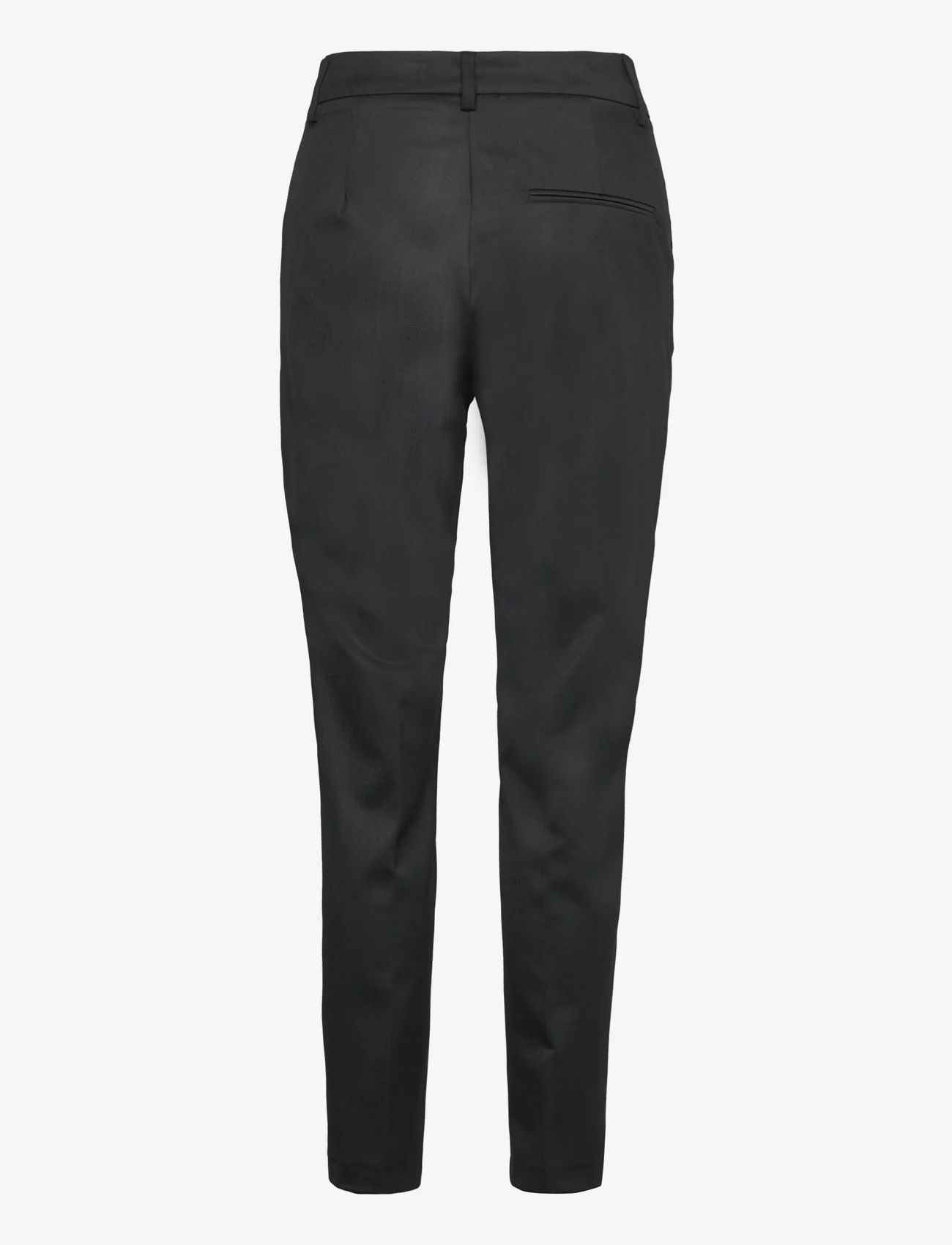 2NDDAY - 2ND Gabel - Office Essential - tailored trousers - meteorite (black) - 1