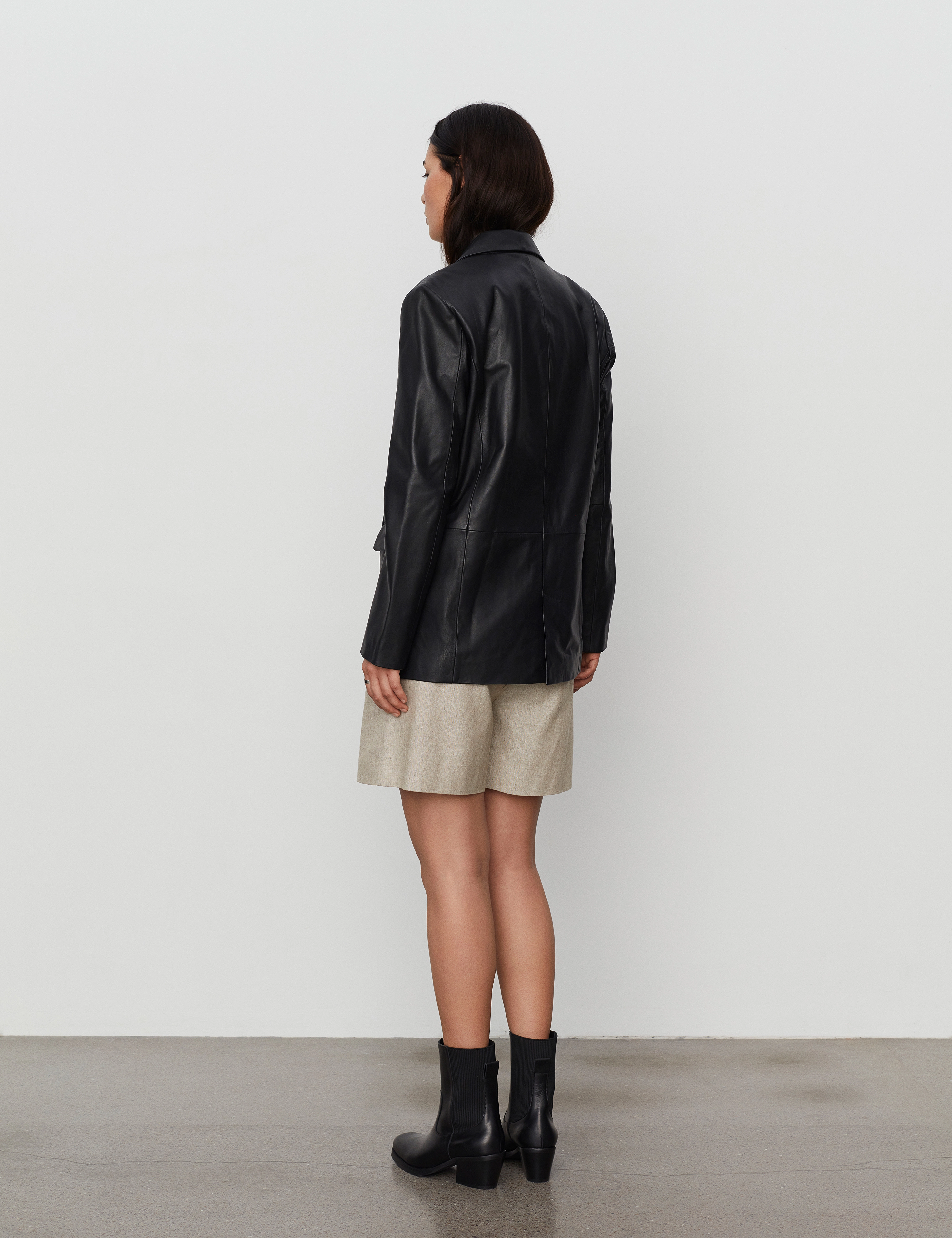 2NDDAY - 2ND Barnett - Refined Leather - deep black - 4