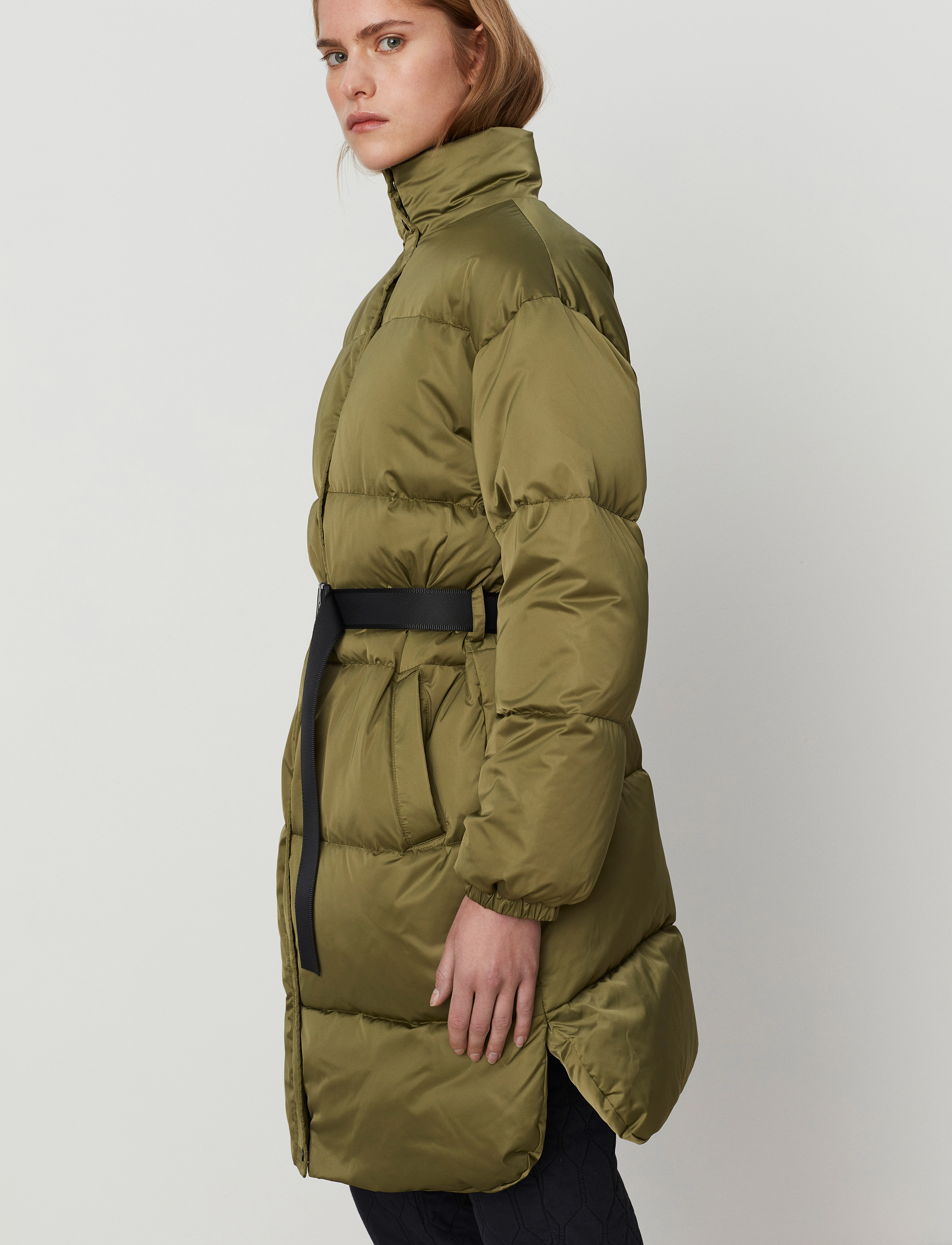 2NDDAY - 2ND Puff - Winter Satin - down- & padded jackets - winter moss - 5
