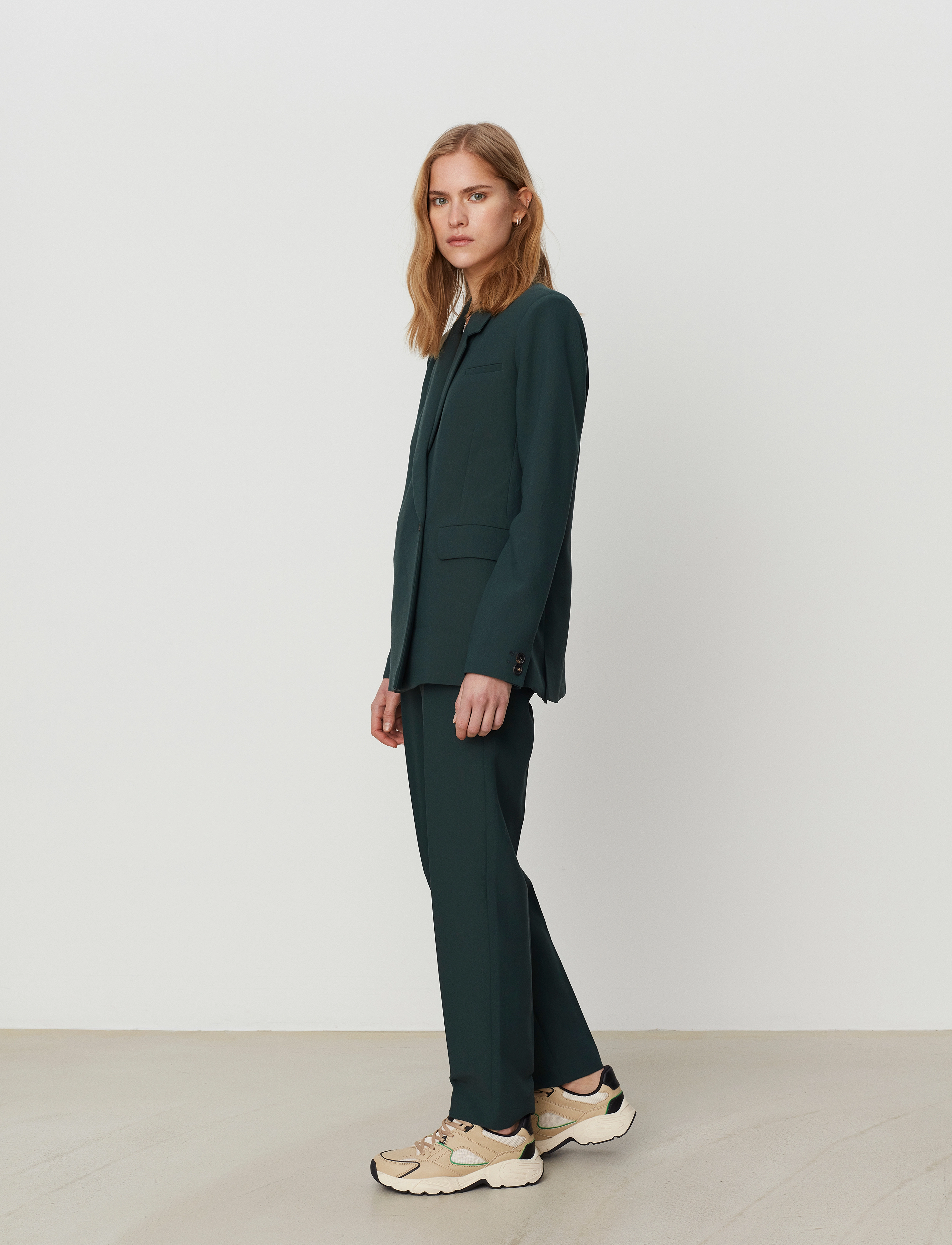 2NDDAY - 2ND Leaf - Attired Suiting - darkest spruce - 4