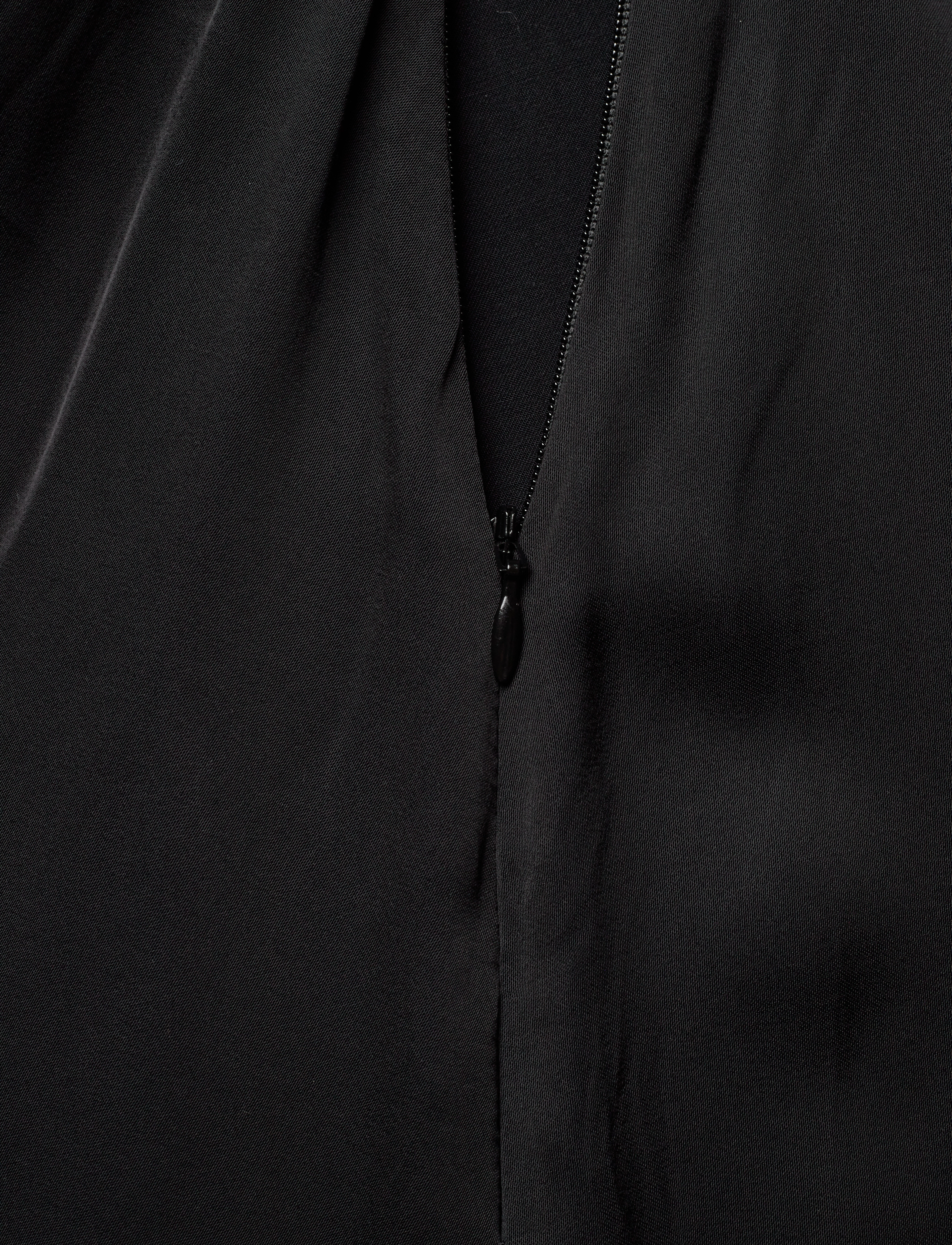 2NDDAY - 2ND Serene - Fluid Satin - slå-om-kjoler - meteorite (black) - 3