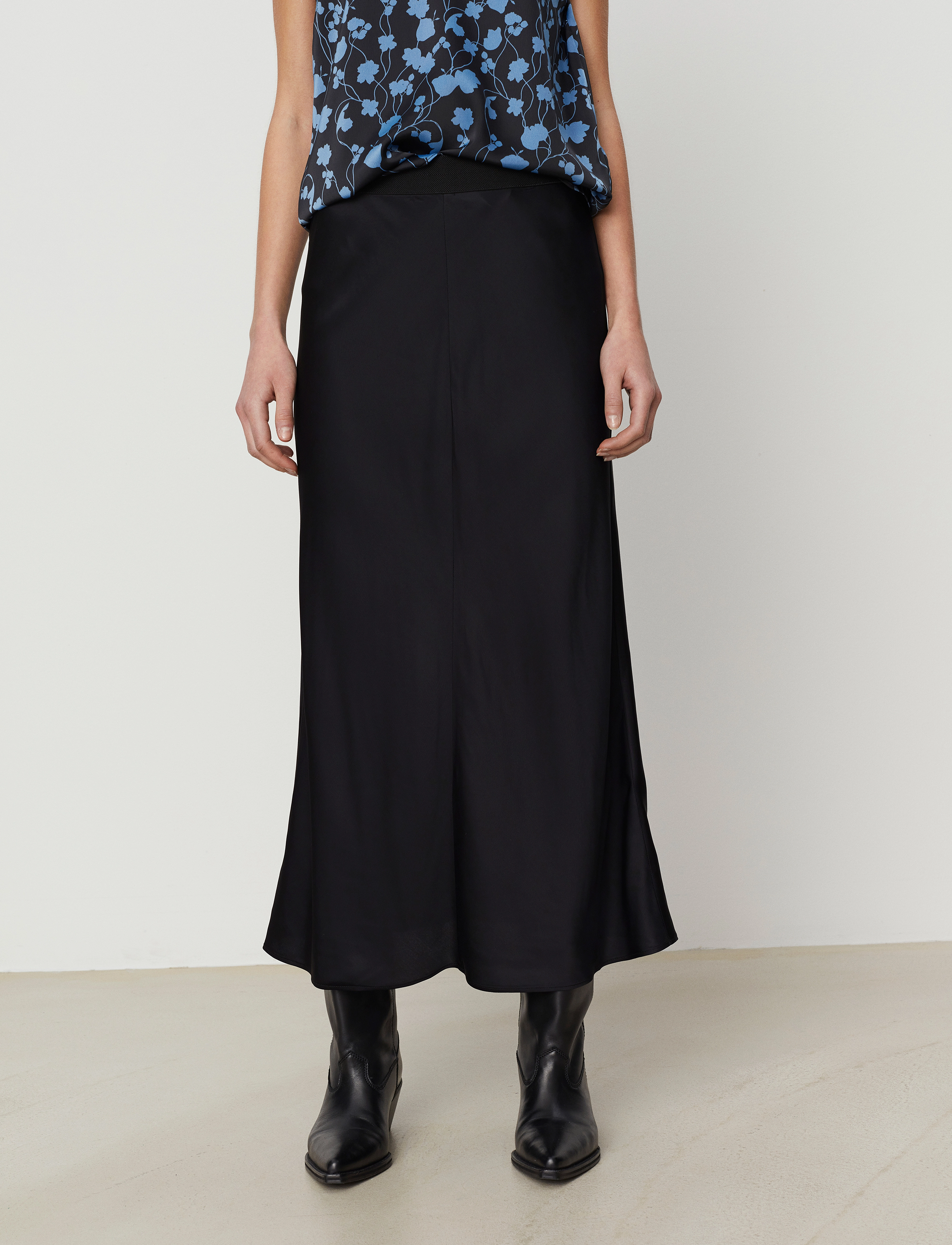 2NDDAY - 2ND Cleo - Fluid Satin - meteorite (black) - 2